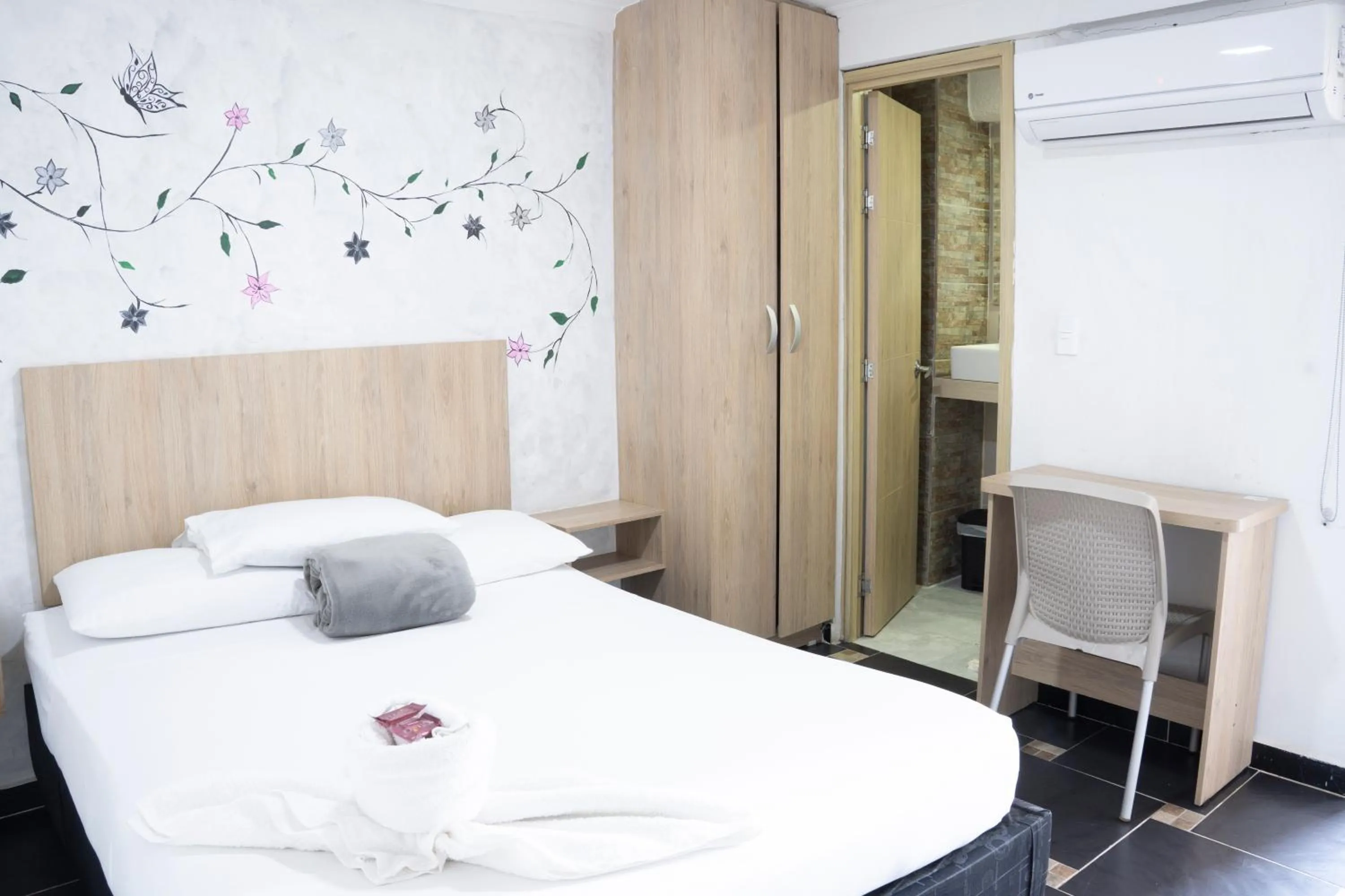 Bed in Hotel Colores Boutique