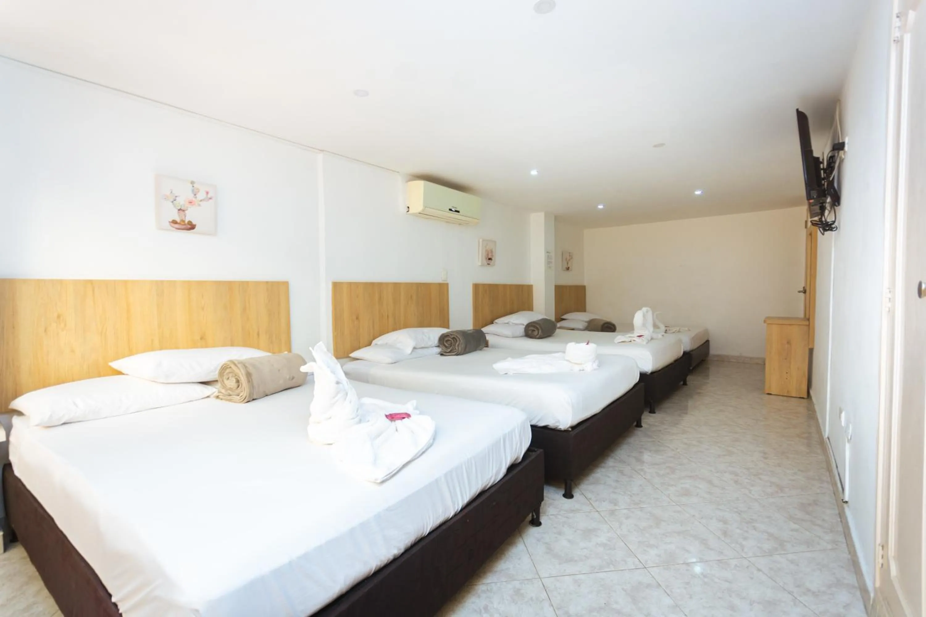 Bed in Hotel Colores Boutique