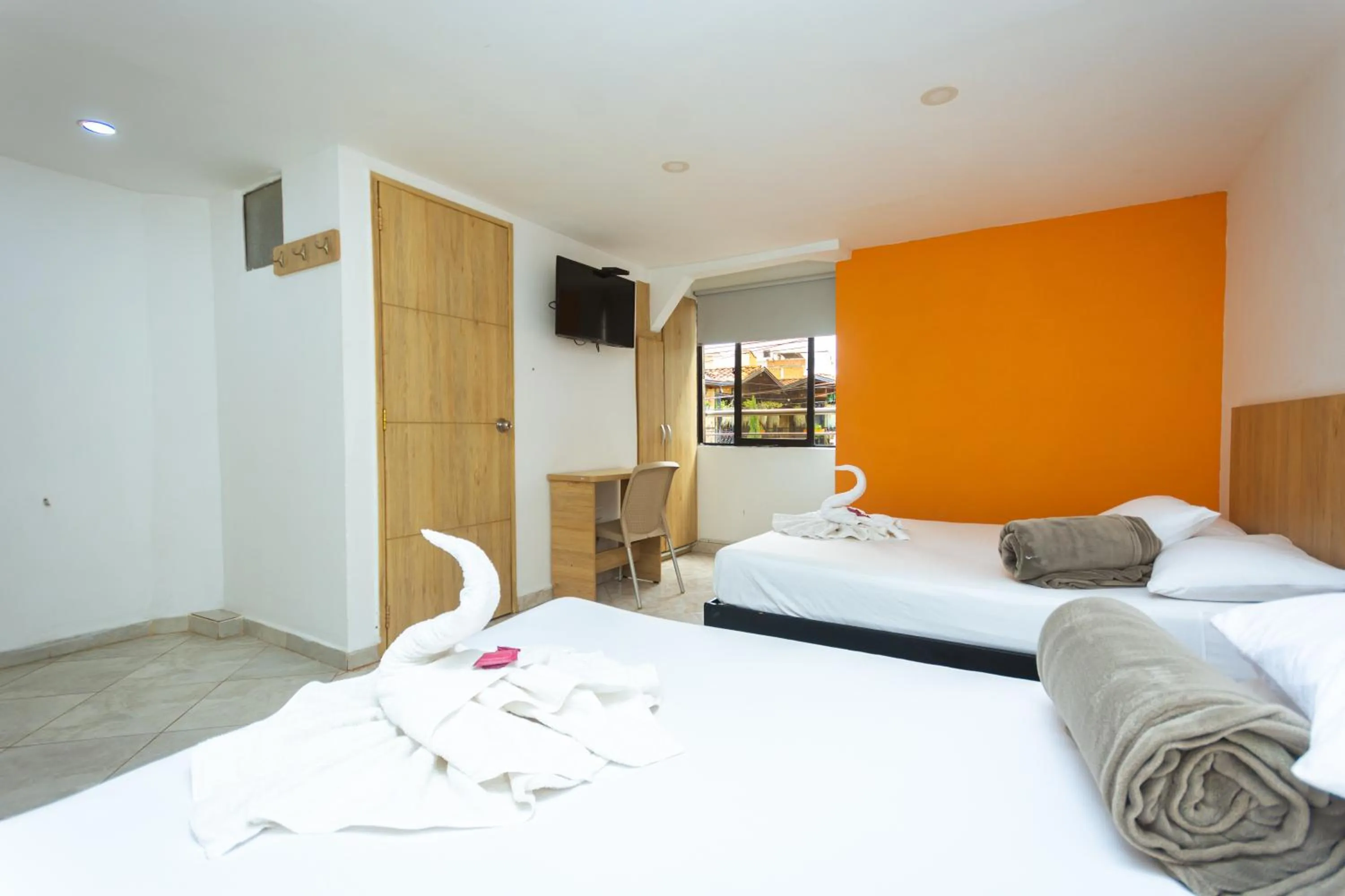 Bed in Hotel Colores Boutique