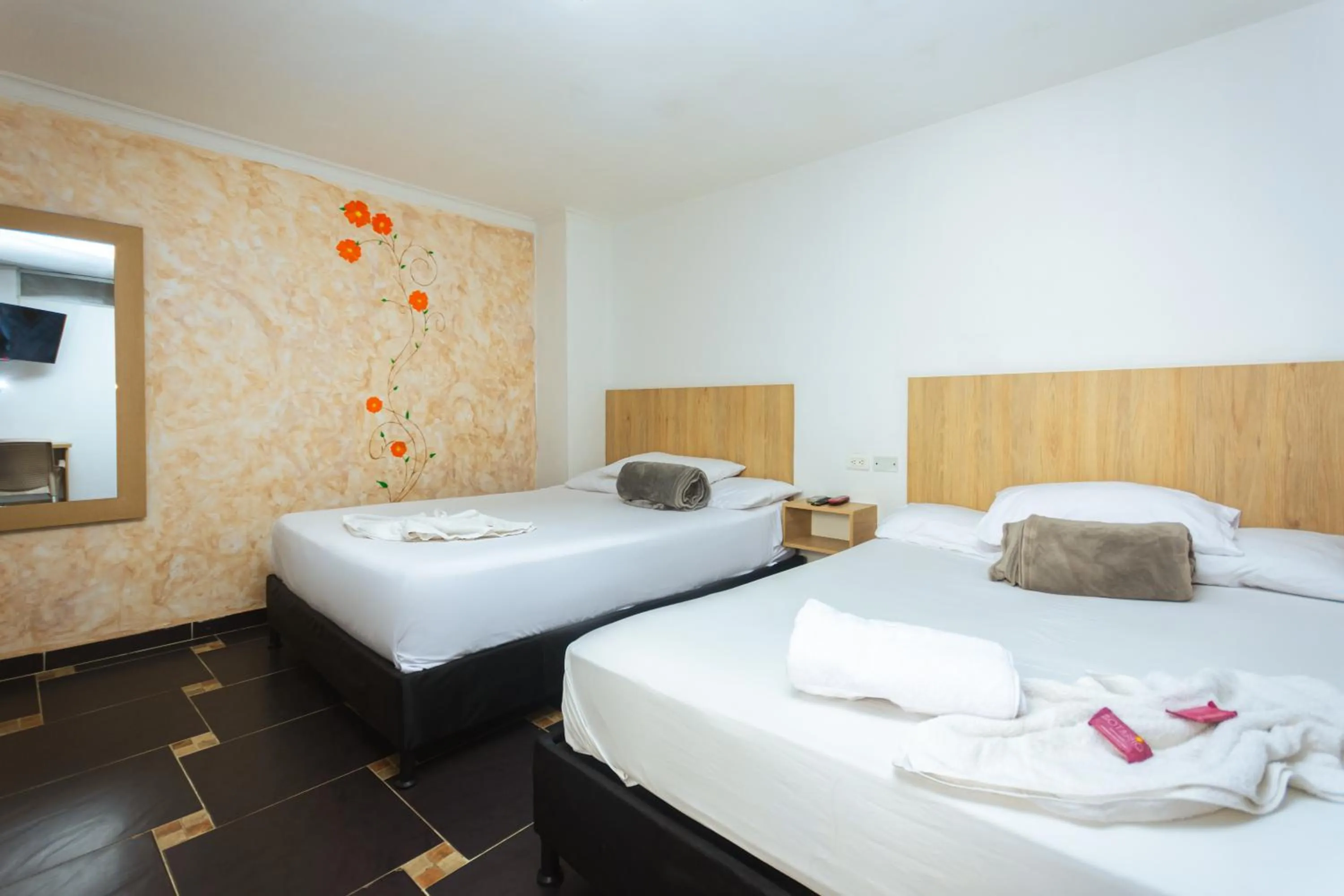 Bed in Hotel Colores Boutique