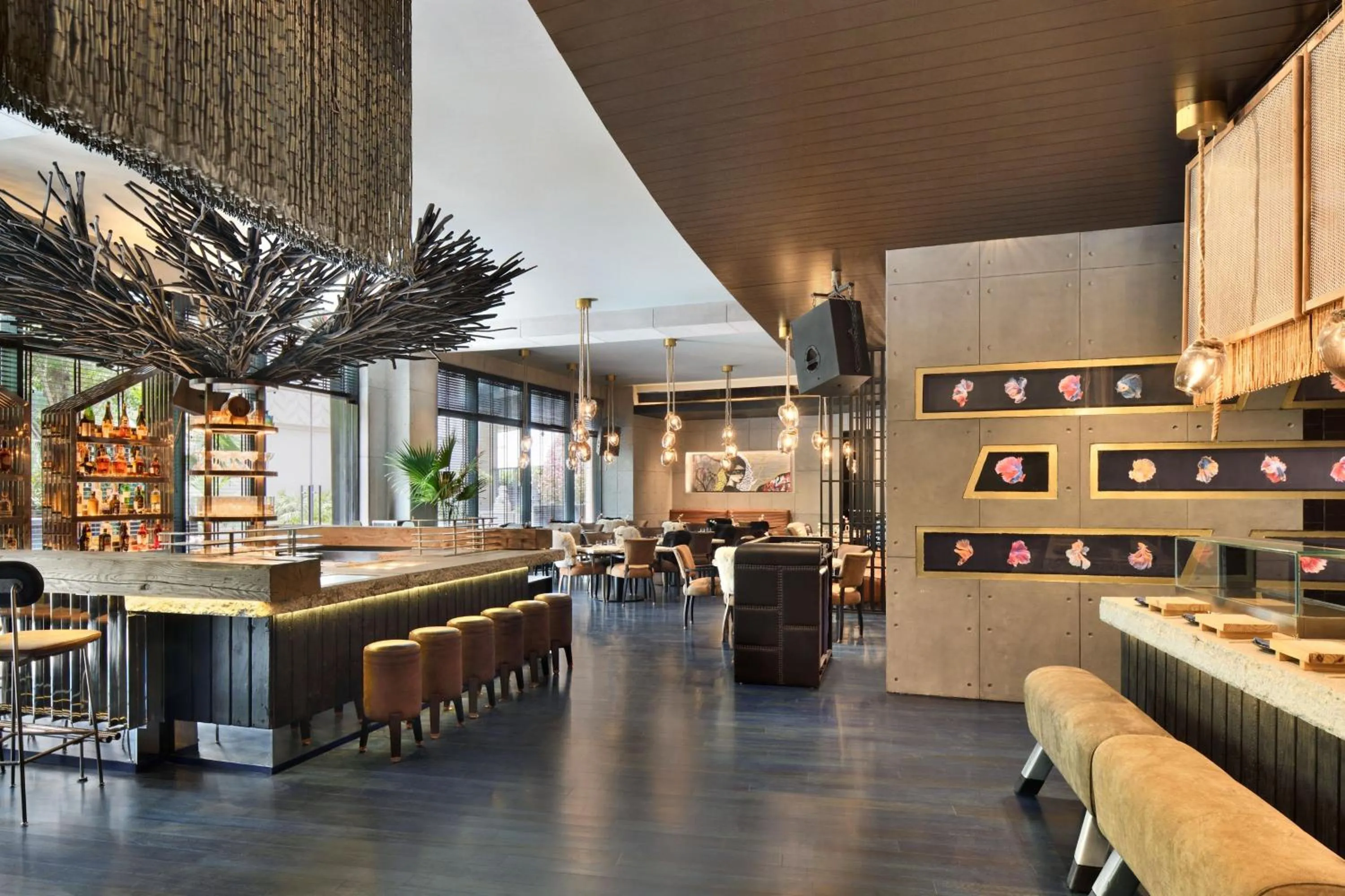 Lounge or bar in JW Marriott Hotel New Delhi Aerocity