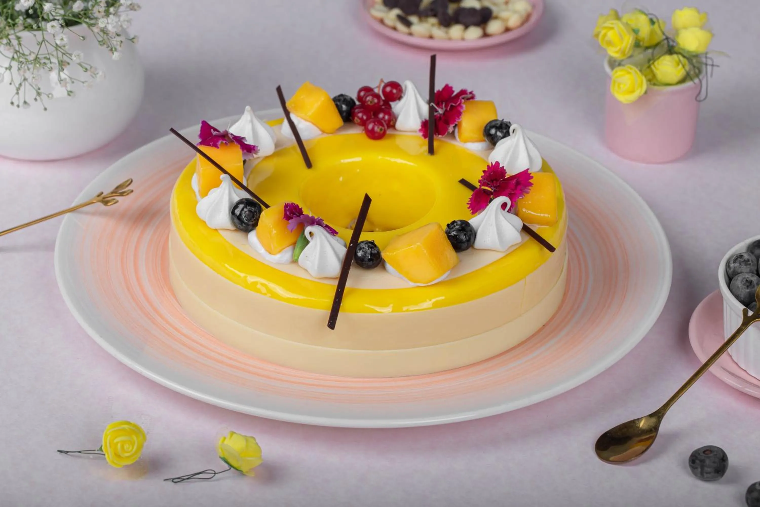 Food close-up in JW Marriott Hotel New Delhi Aerocity