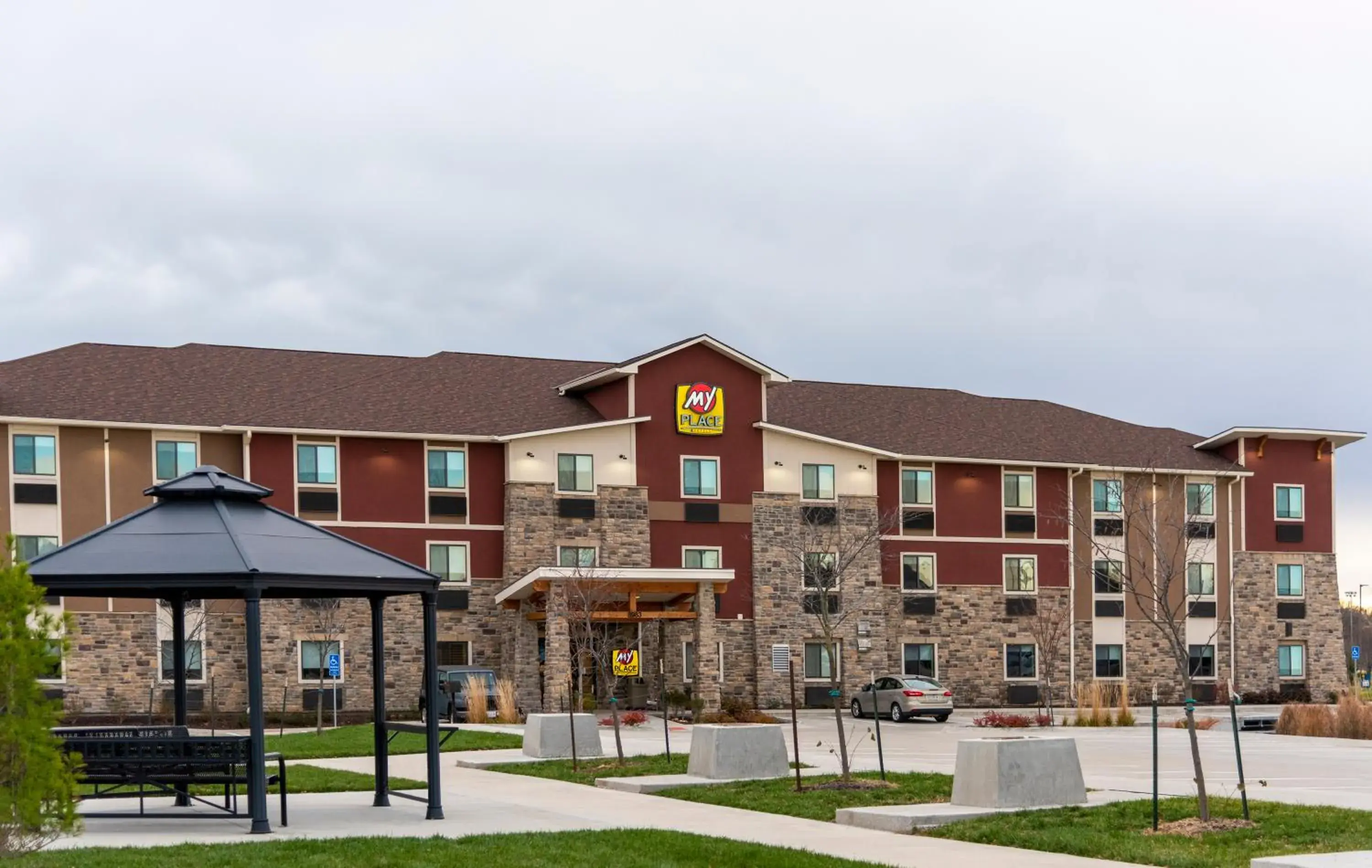 Property building in My Place Hotel-Overland Park, KS Property building in My Place Hotel-Overland Park, KS