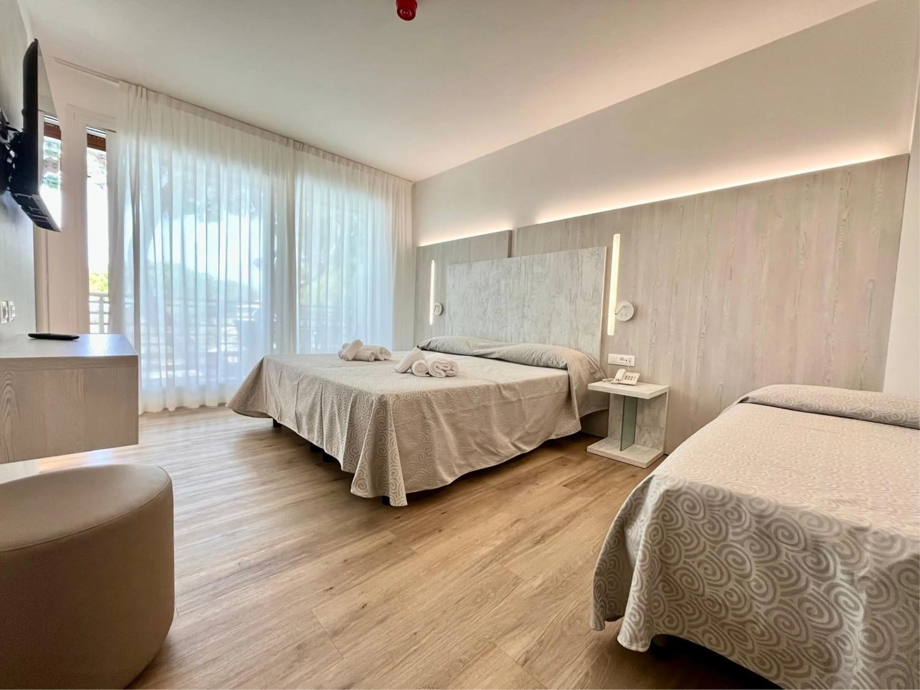 Bed in Park Hotel Pineta & Dependance Suite