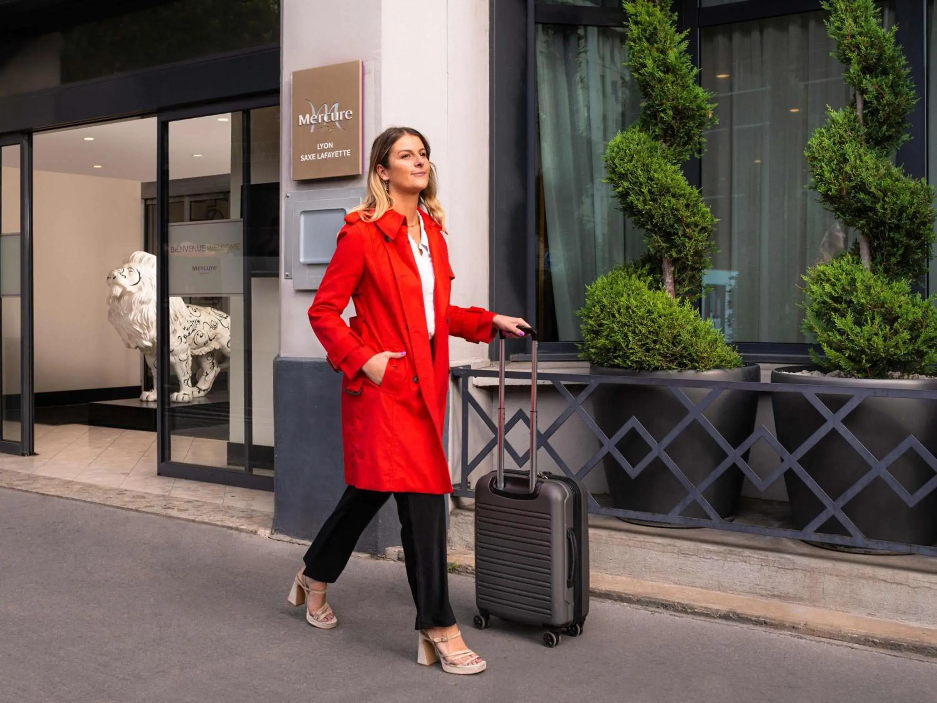Facade/entrance in Mercure Lyon Centre Saxe Lafayette Facade/entrance in Mercure Lyon Centre Saxe Lafayette