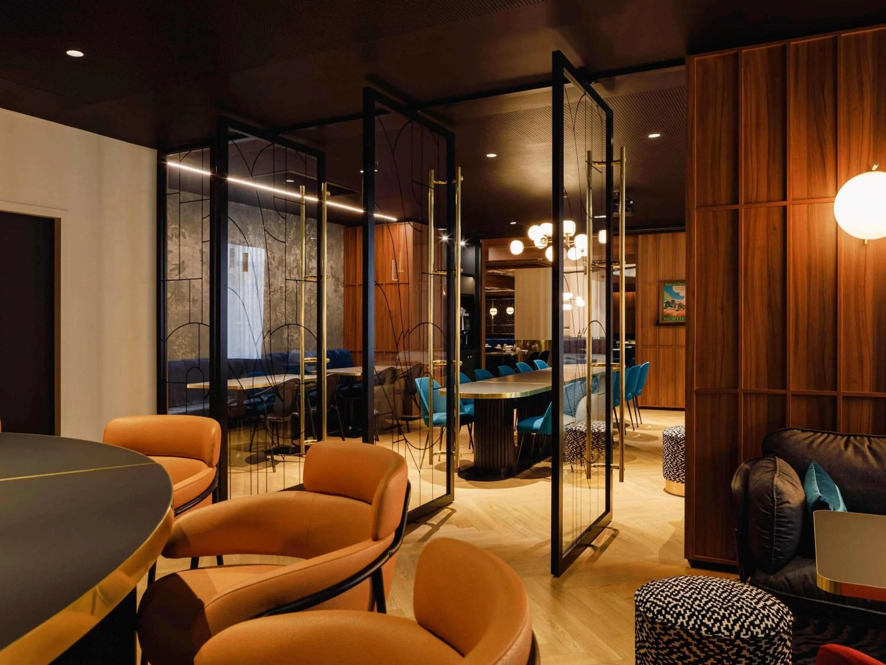 Restaurant/places to eat in Mercure Lyon Centre Saxe Lafayette