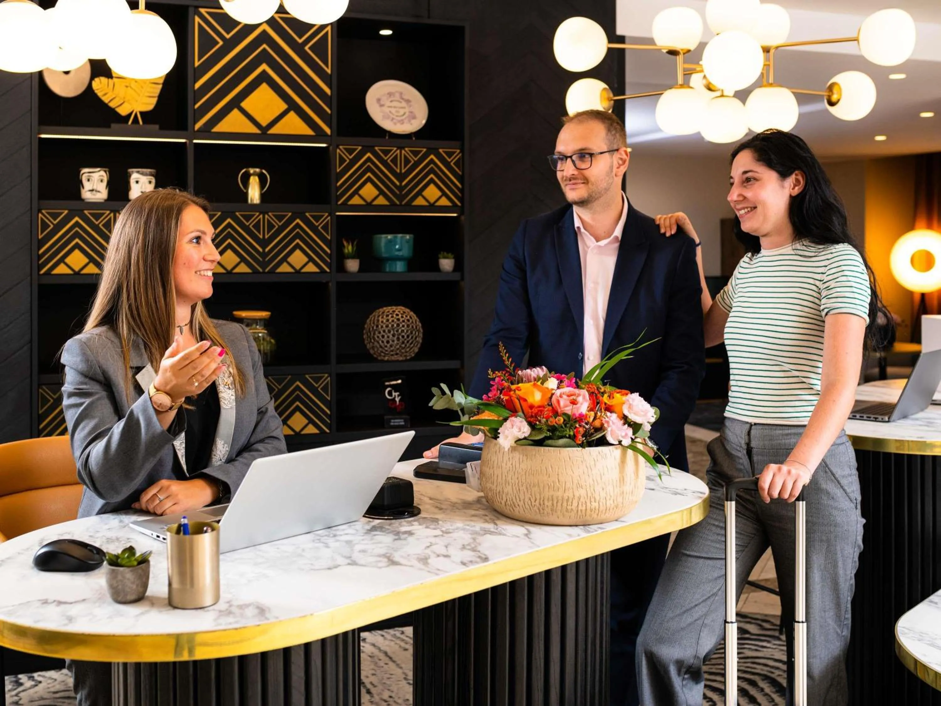 Staff in Mercure Lyon Centre Saxe Lafayette