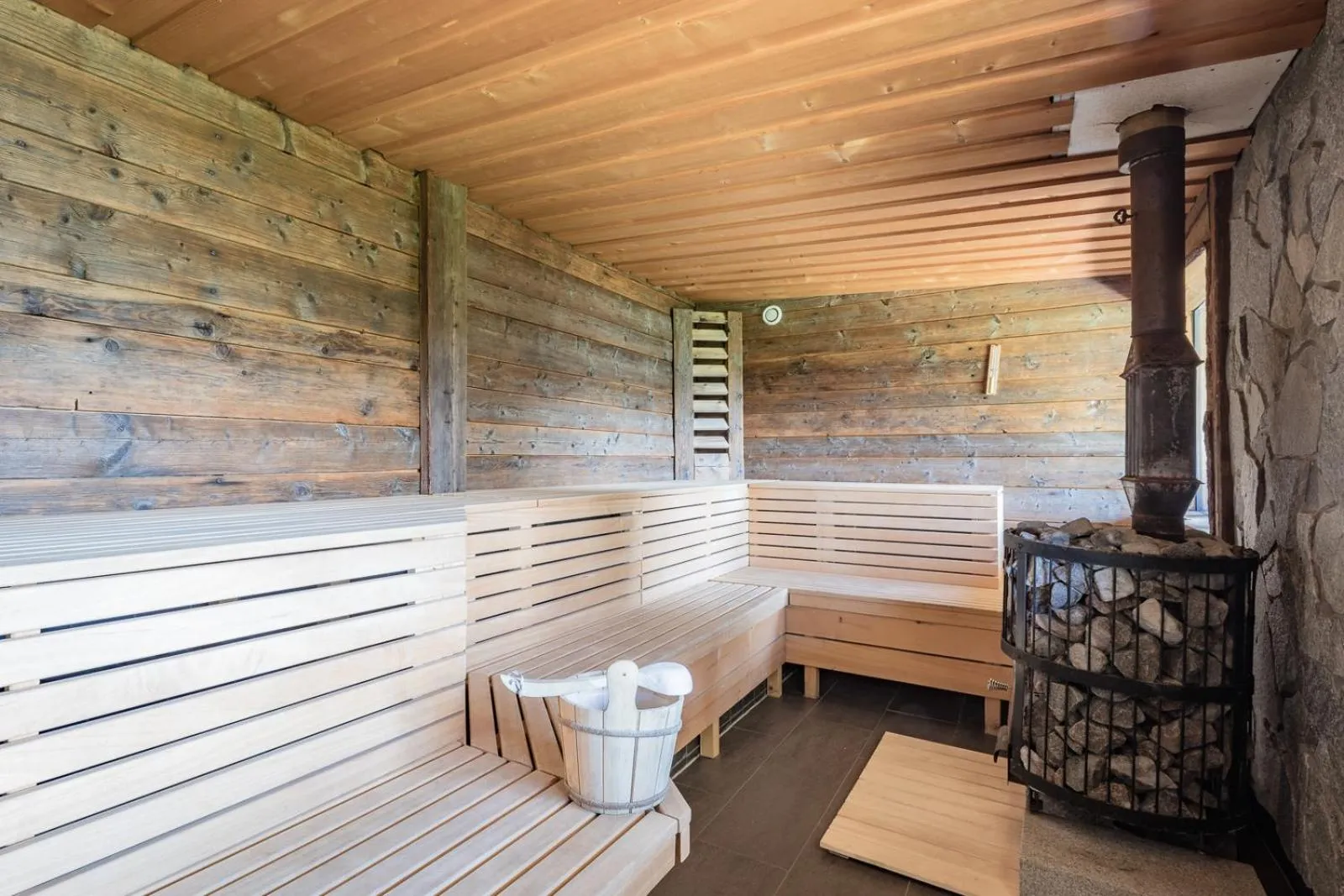 Sauna in Rinderberg Lodge