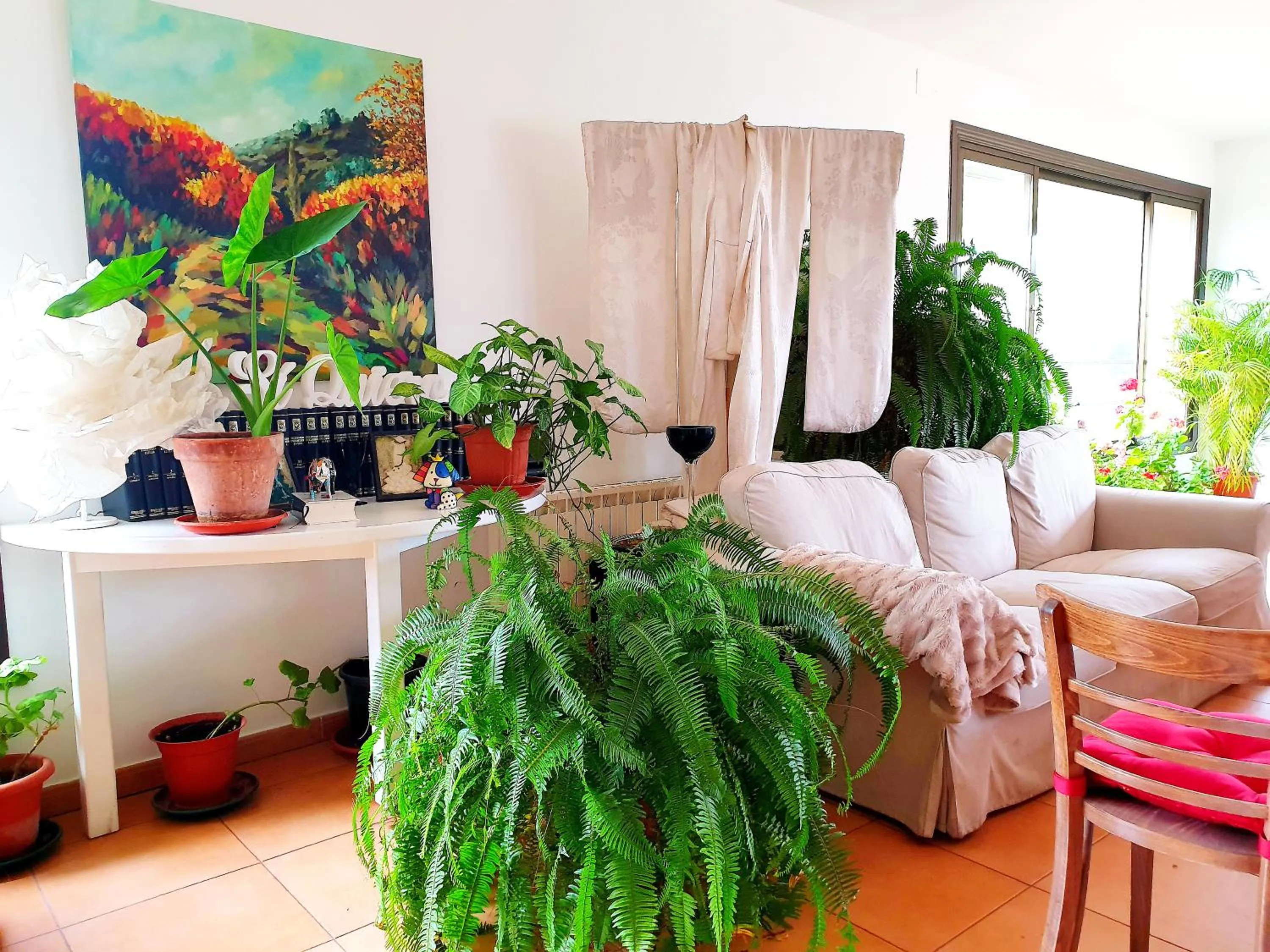 Living room in El Rincón de la ESPE