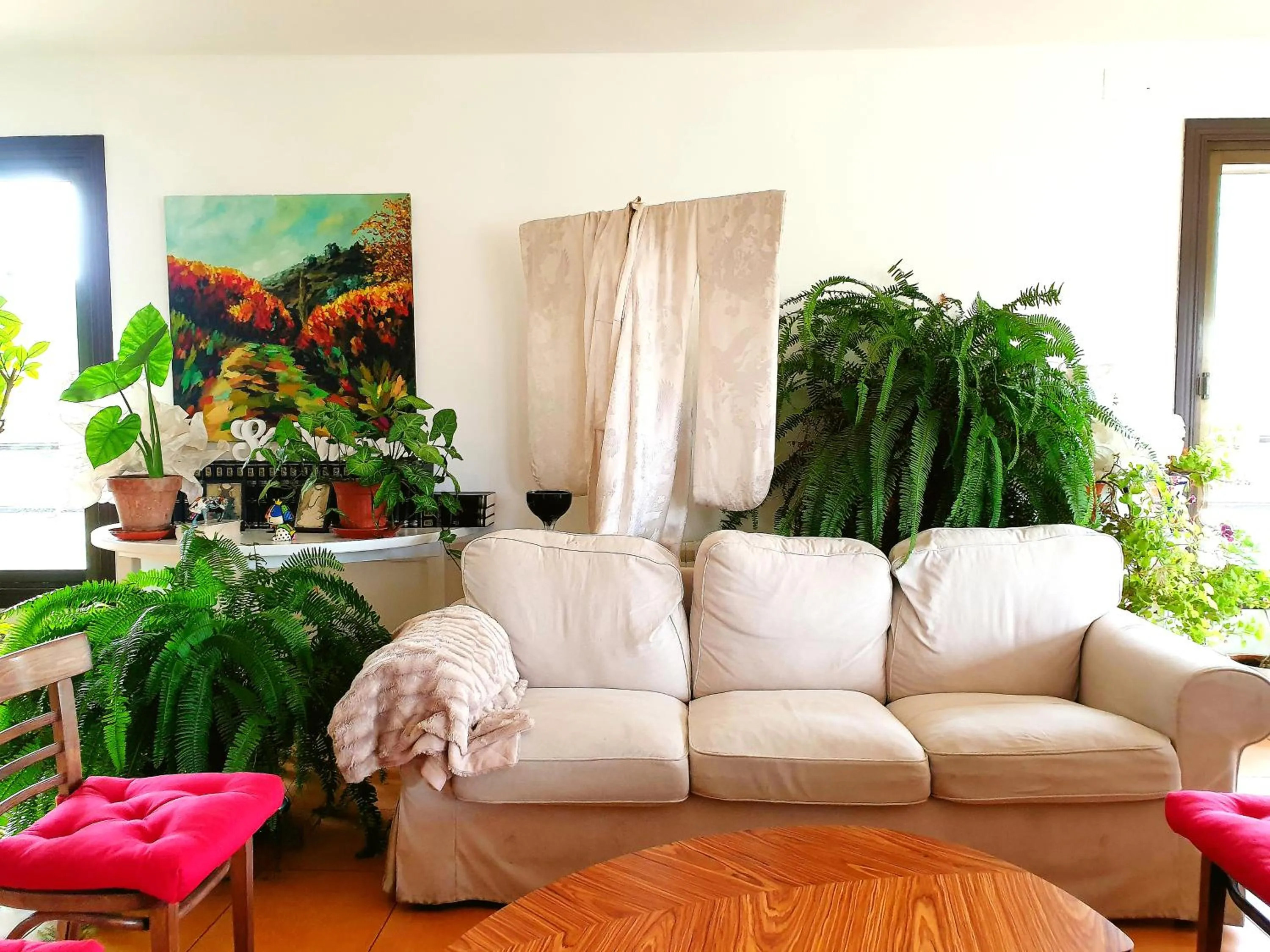 Living room in El Rincón de la ESPE