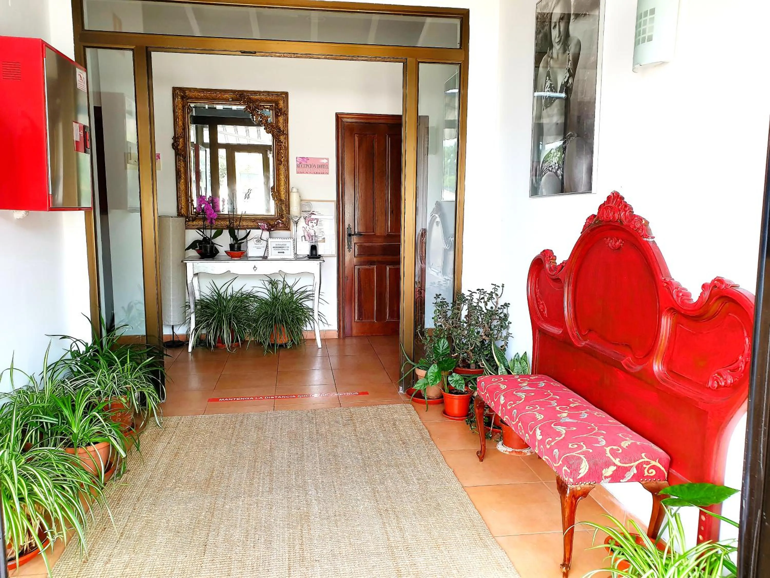 Lobby or reception in El Rincón de la ESPE