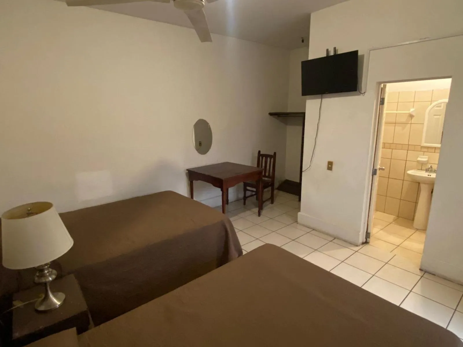 Bed in HOTEL MAYA IXTLAN