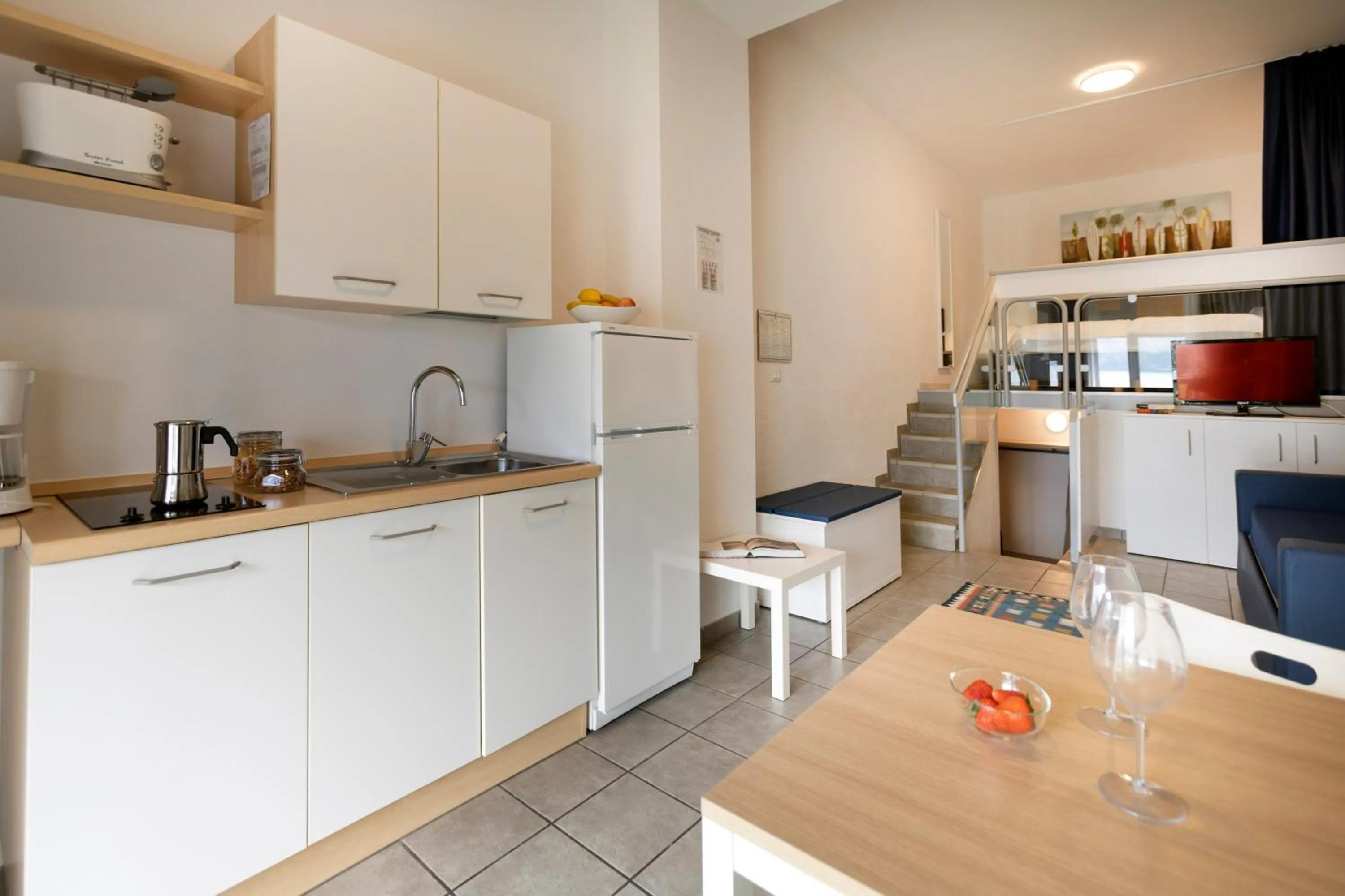 Kitchen or kitchenette in Hotel Roma Aparthotel