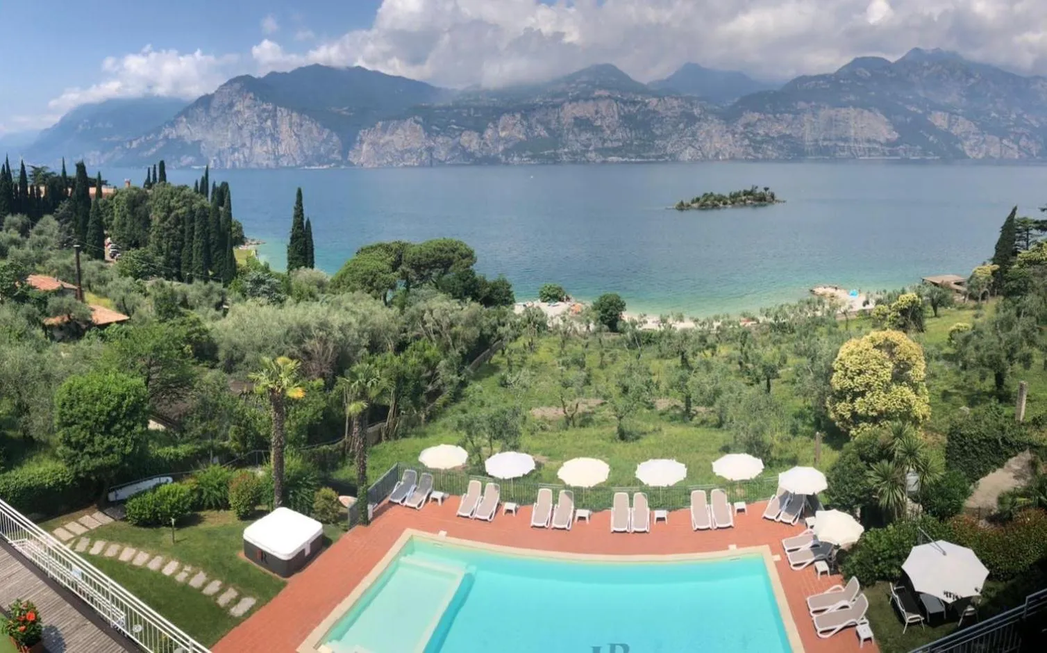 Lake view in Hotel Roma Aparthotel