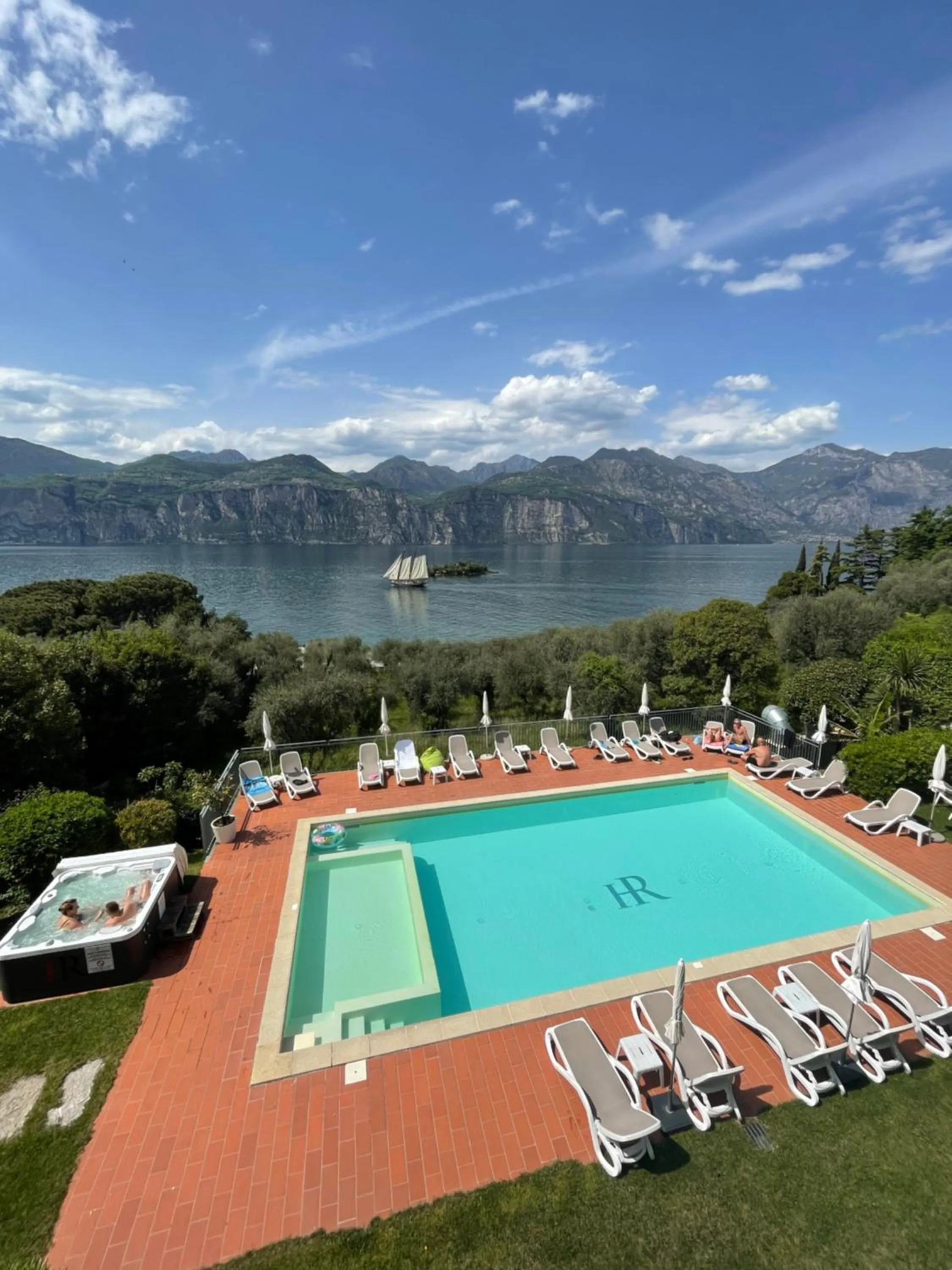 Lake view in Hotel Roma Aparthotel