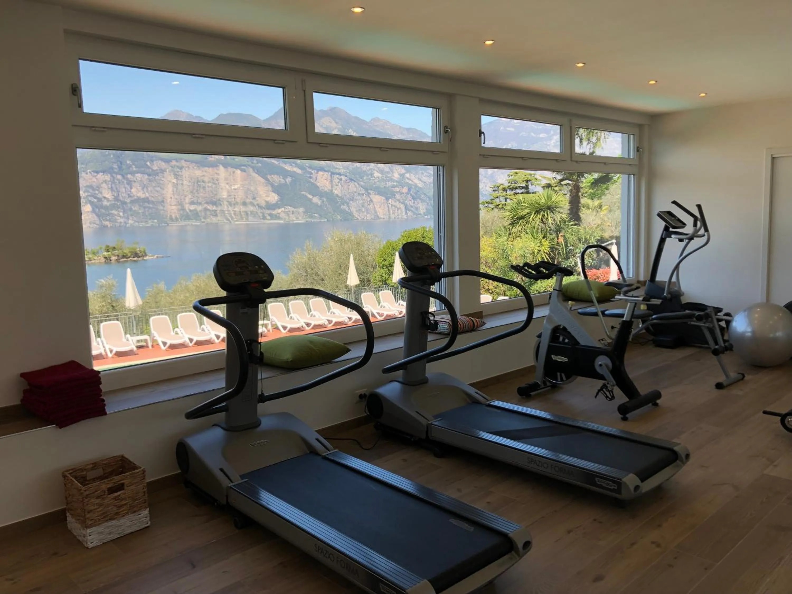 Fitness centre/facilities in Hotel Roma Aparthotel
