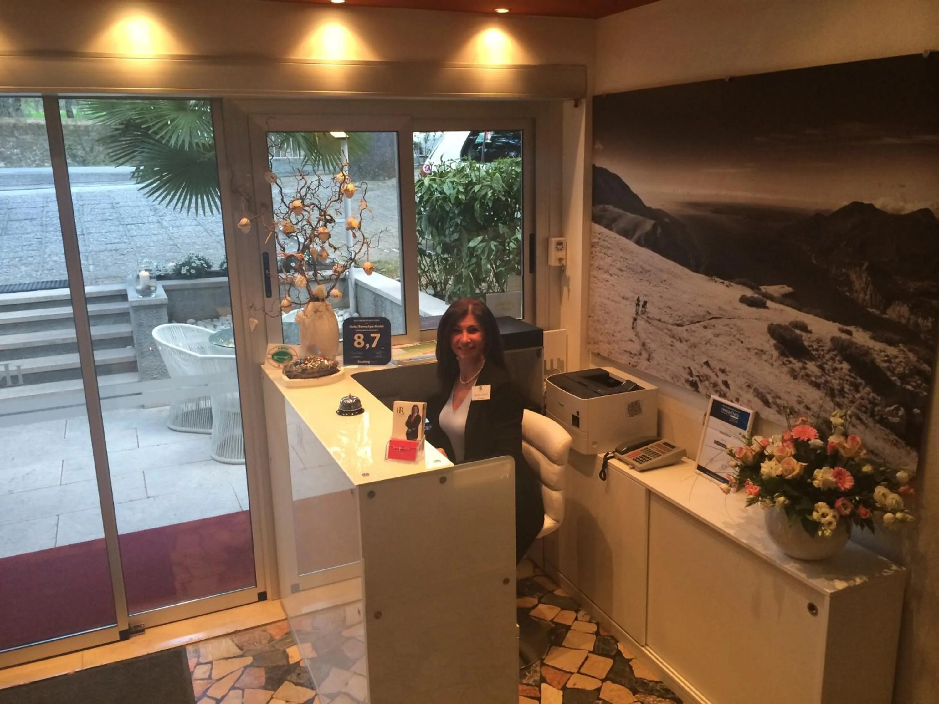 Lobby or reception in Hotel Roma Aparthotel