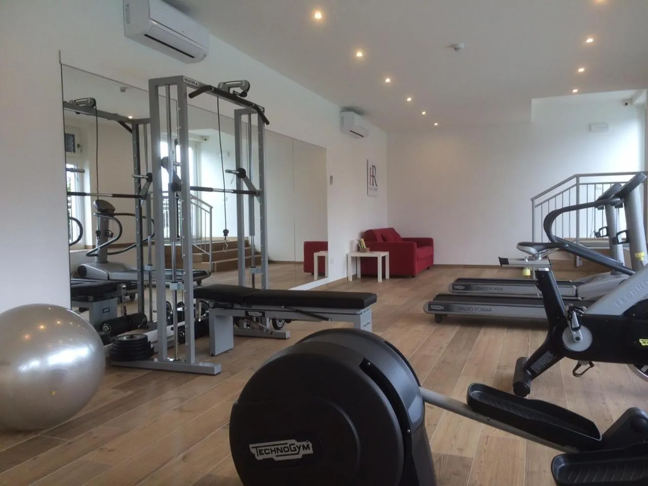 Fitness centre/facilities in Hotel Roma Aparthotel