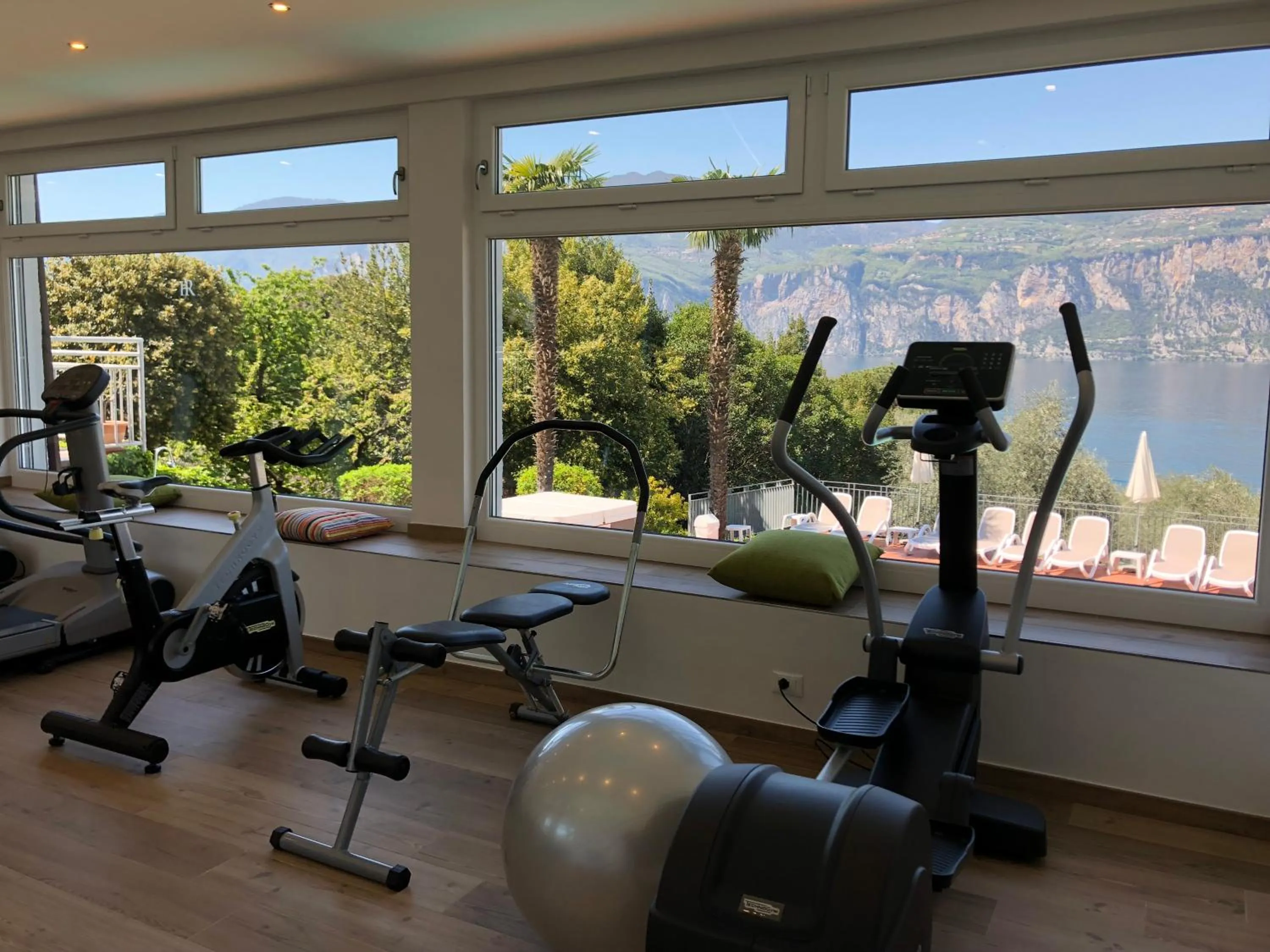 Fitness centre/facilities in Hotel Roma Aparthotel