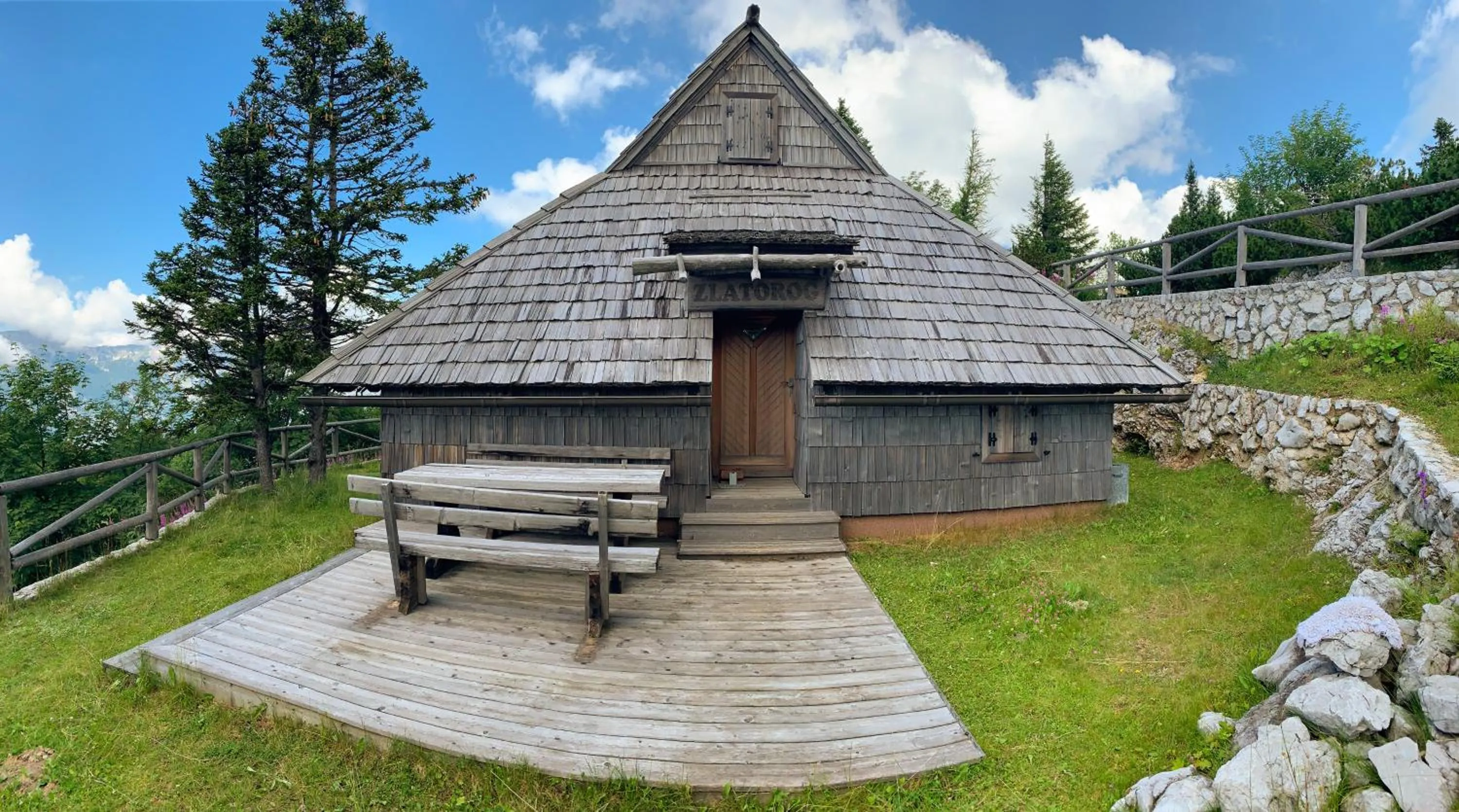 Koča Zlatorog - Velika planina