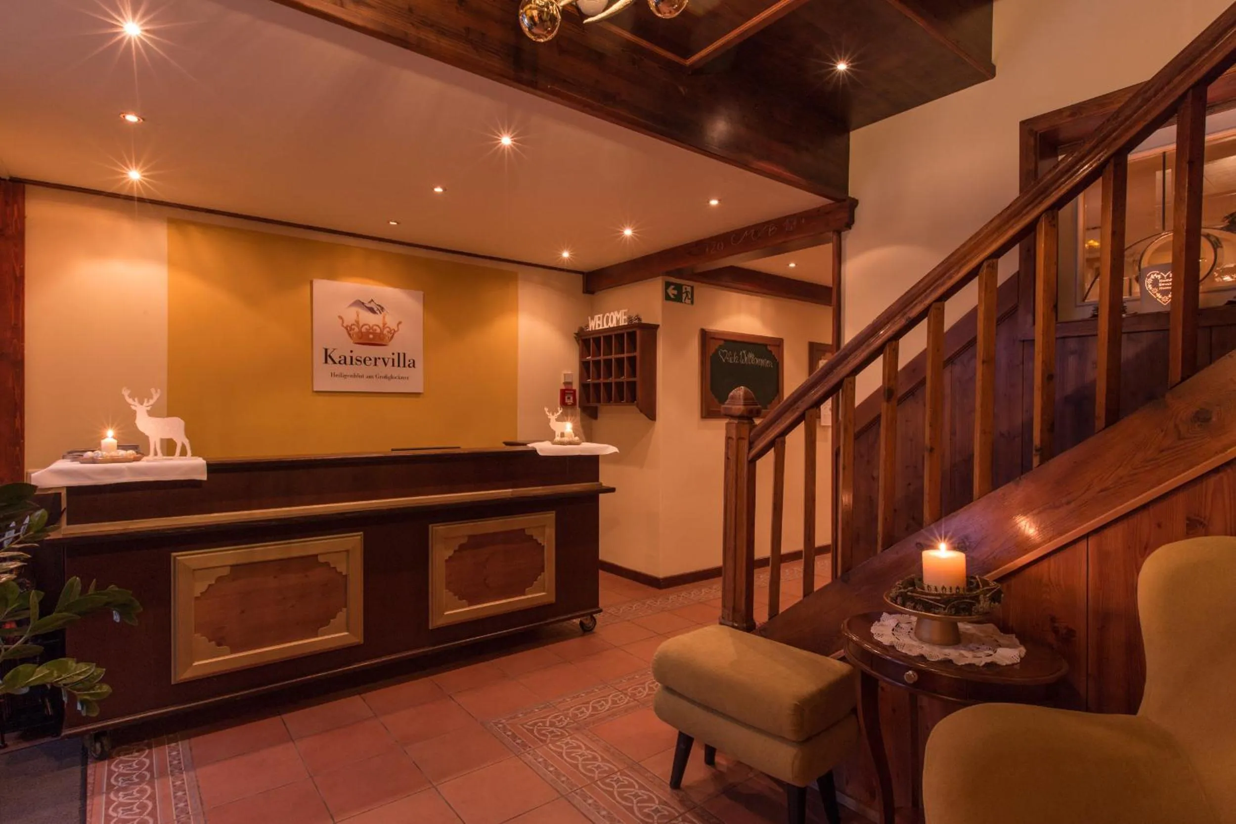 Lobby or reception in Hotel Kaiservilla