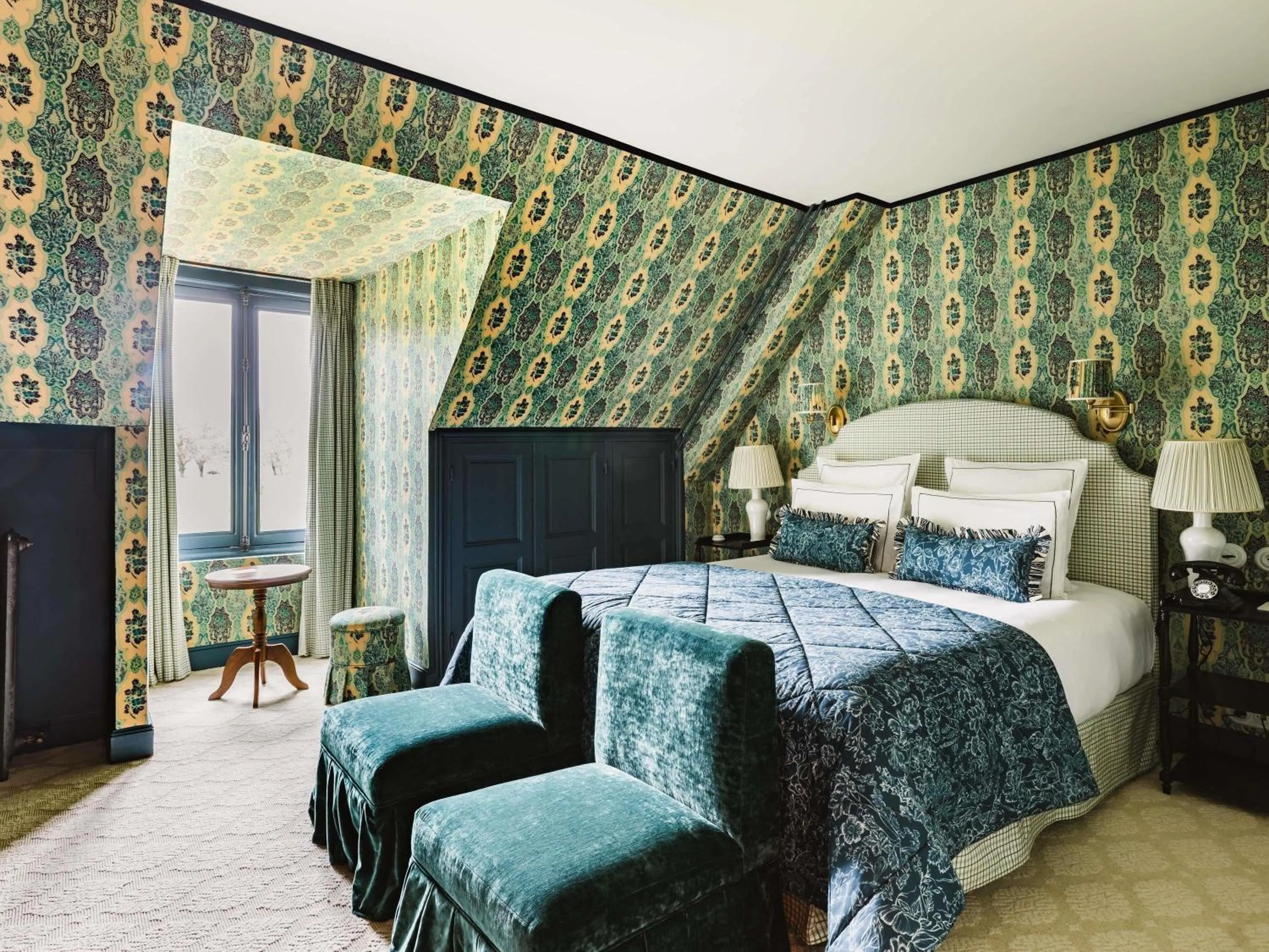Bedroom, Bed in Abbaye Des Vaux De Cernay
