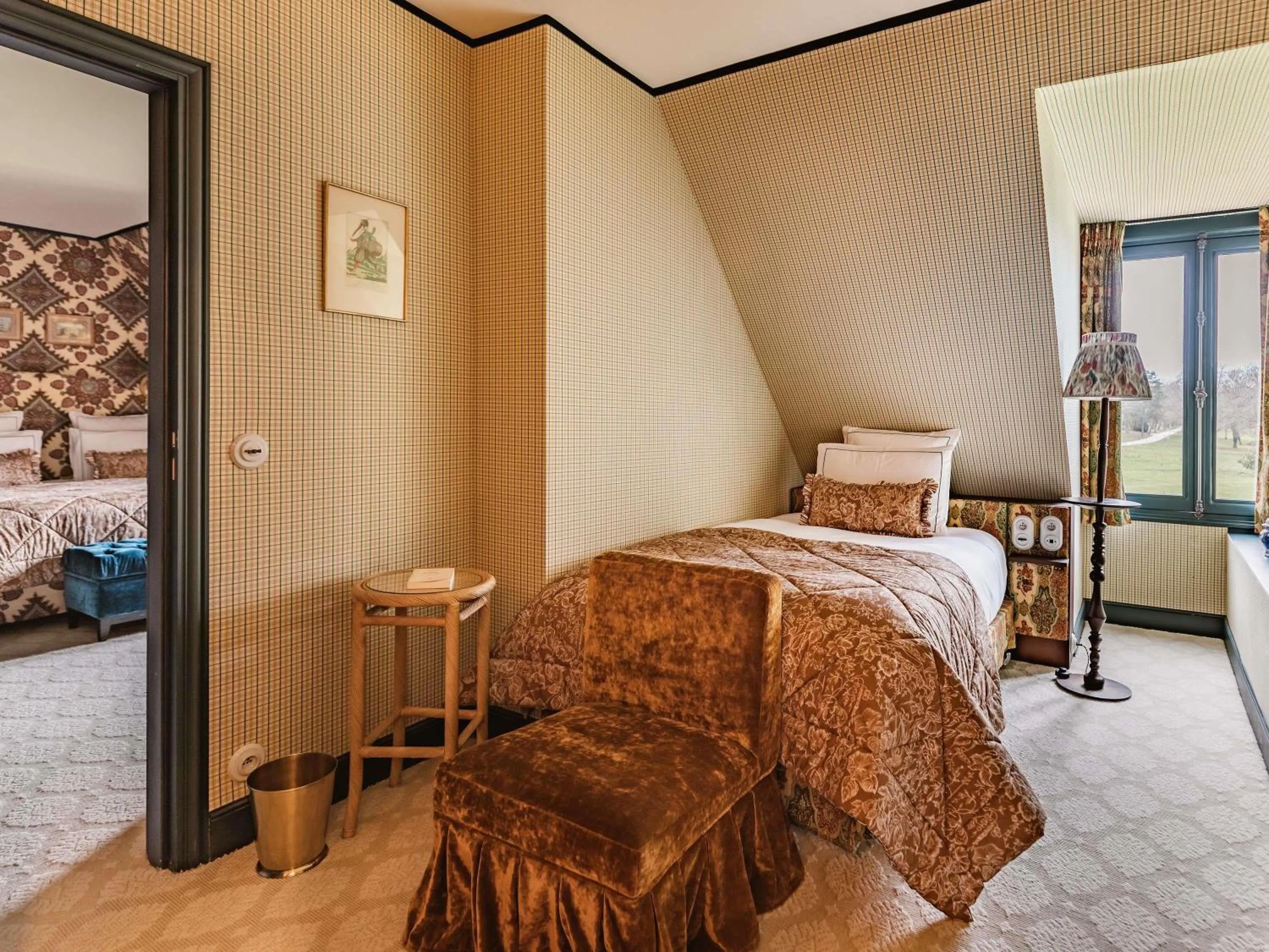 Bedroom, Bed in Abbaye Des Vaux De Cernay