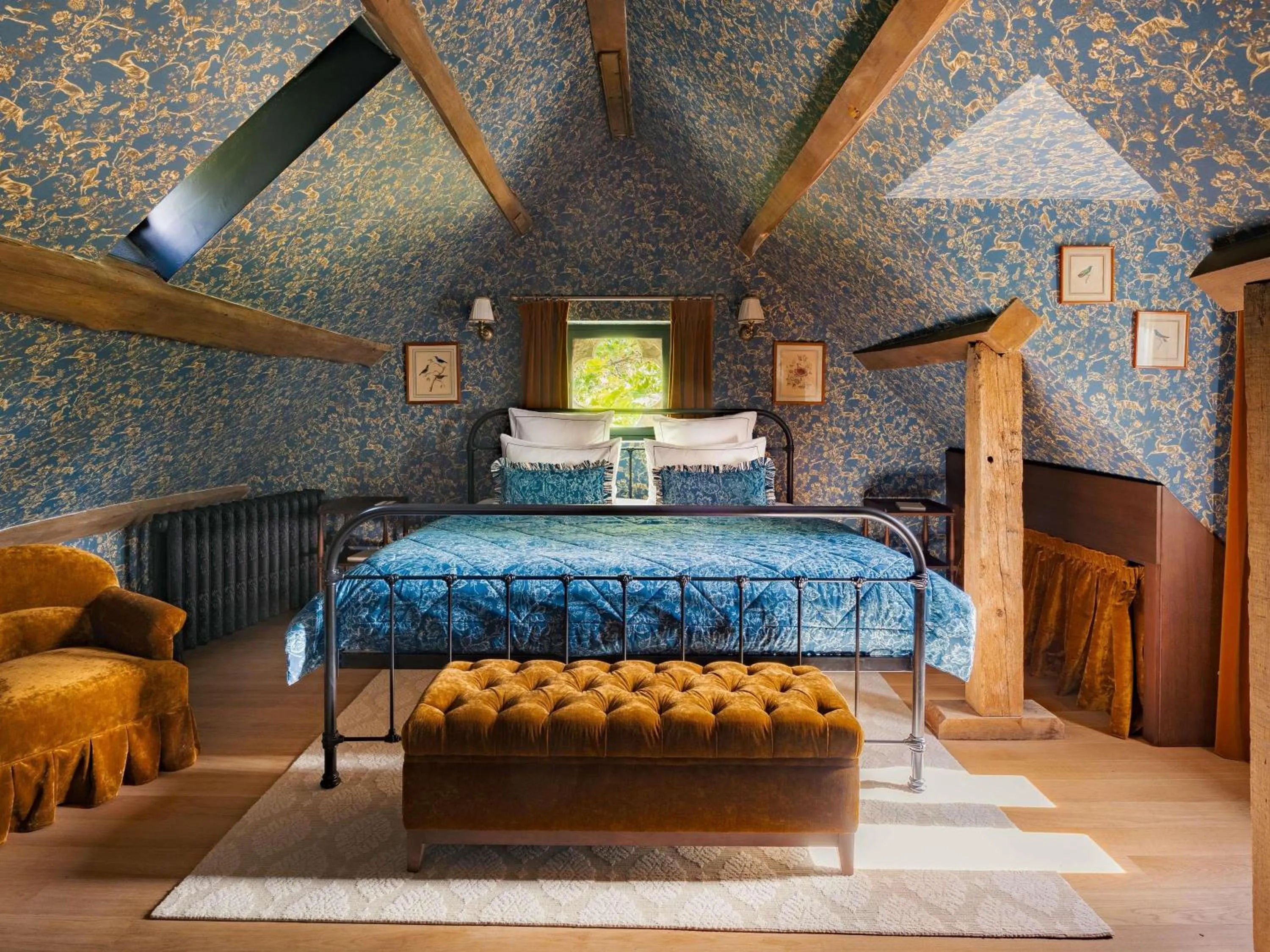 Bedroom, Bed in Abbaye Des Vaux De Cernay