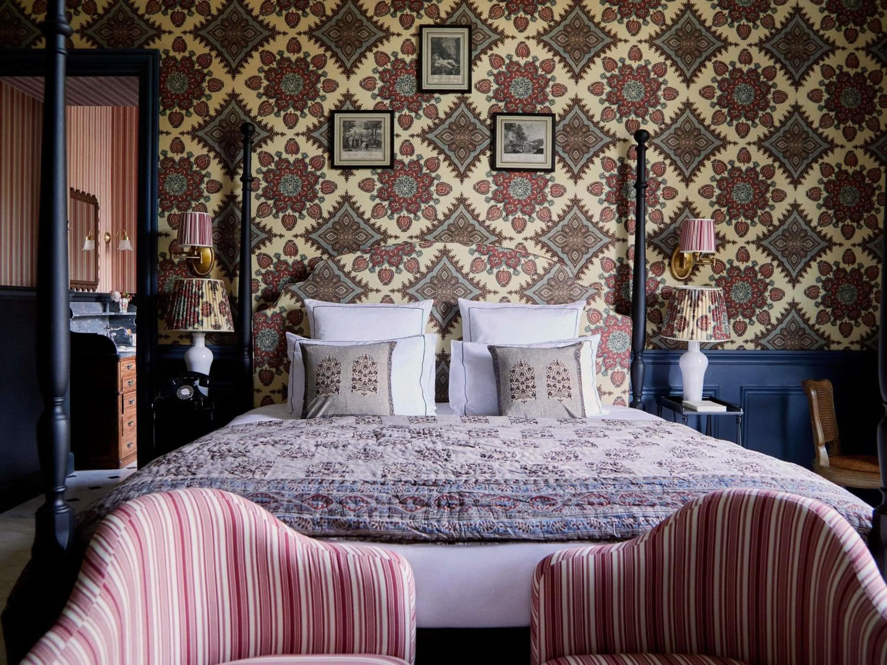 Bedroom, Bed in Abbaye Des Vaux De Cernay