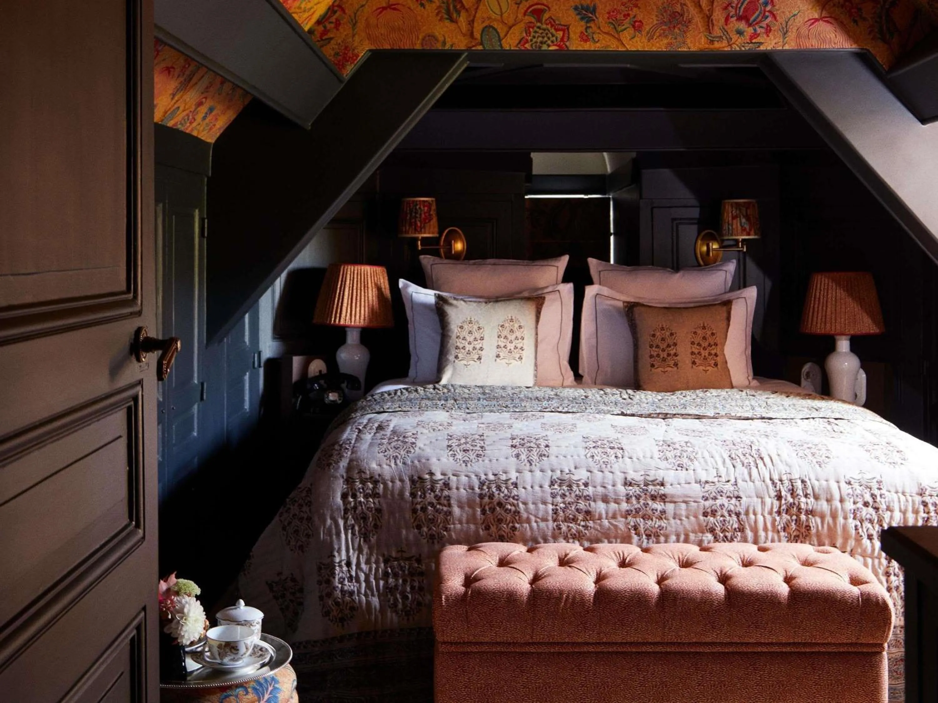 Bedroom, Bed in Abbaye Des Vaux De Cernay