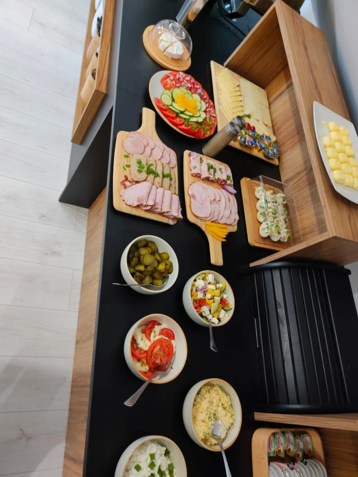 Breakfast in Hotel Nenufar