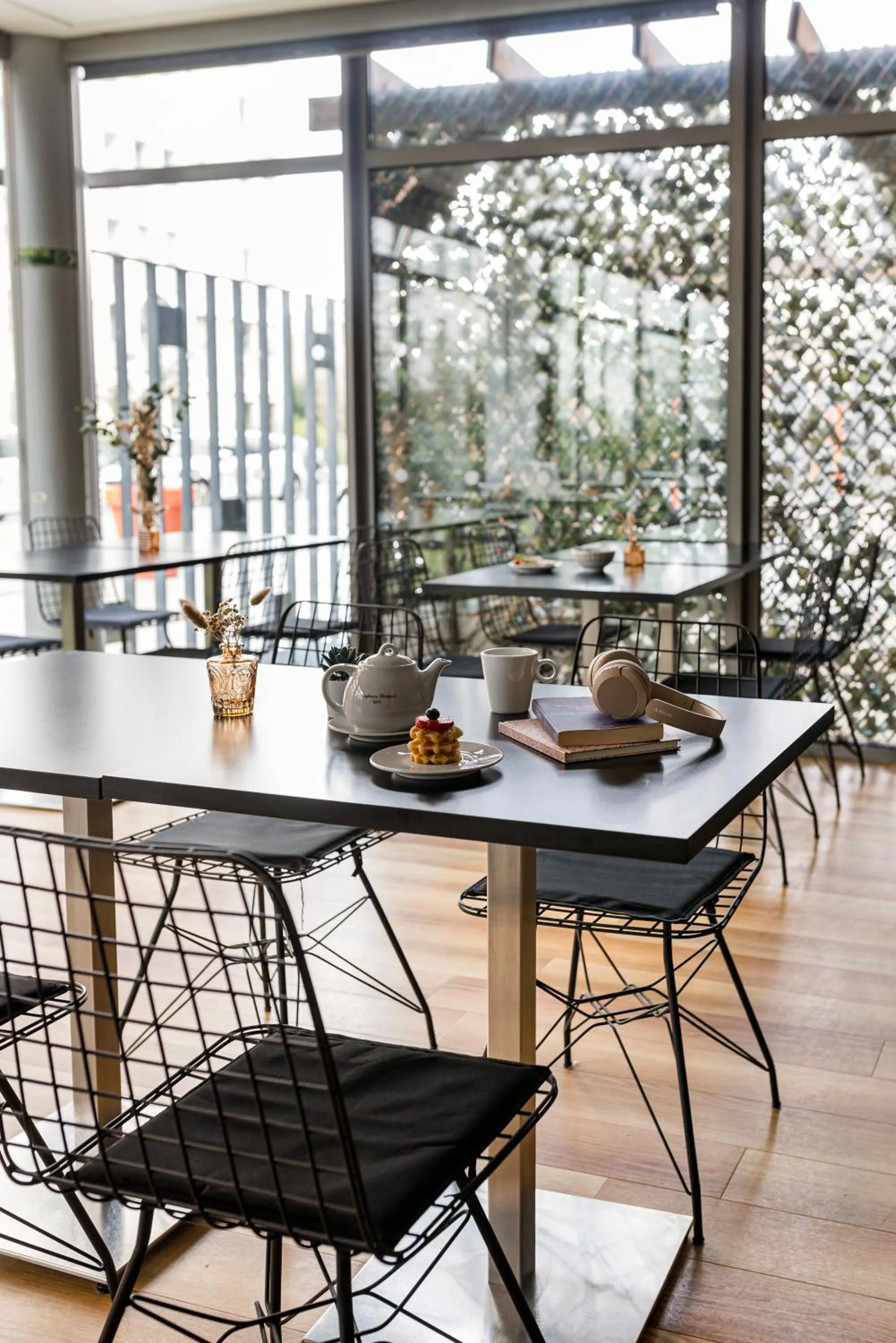 Food and drinks in Appart hôtel Q7 Lodge Lyon 7