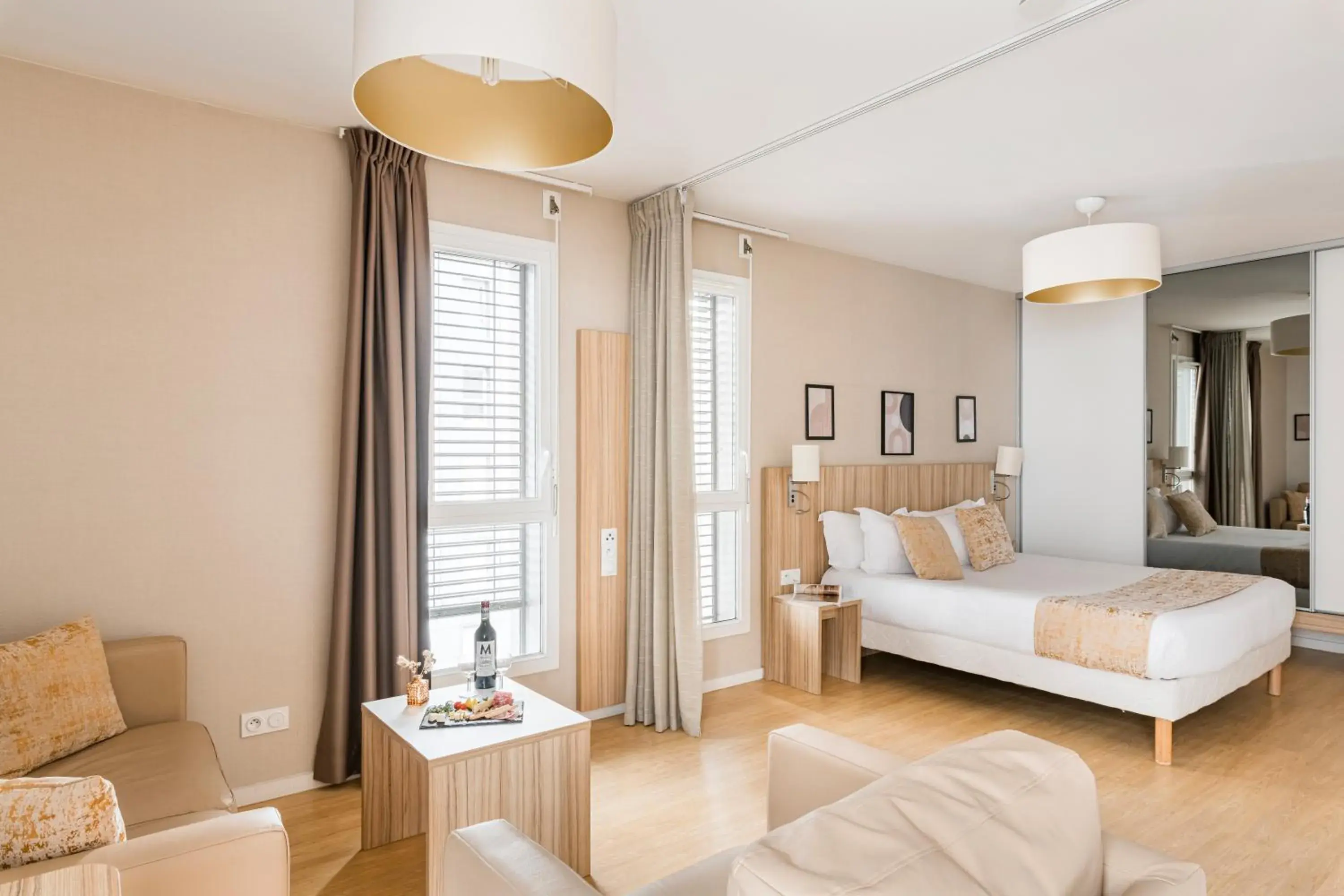 Bed in Appart hôtel Q7 Lodge Lyon 7 Bed in Appart hôtel Q7 Lodge Lyon 7