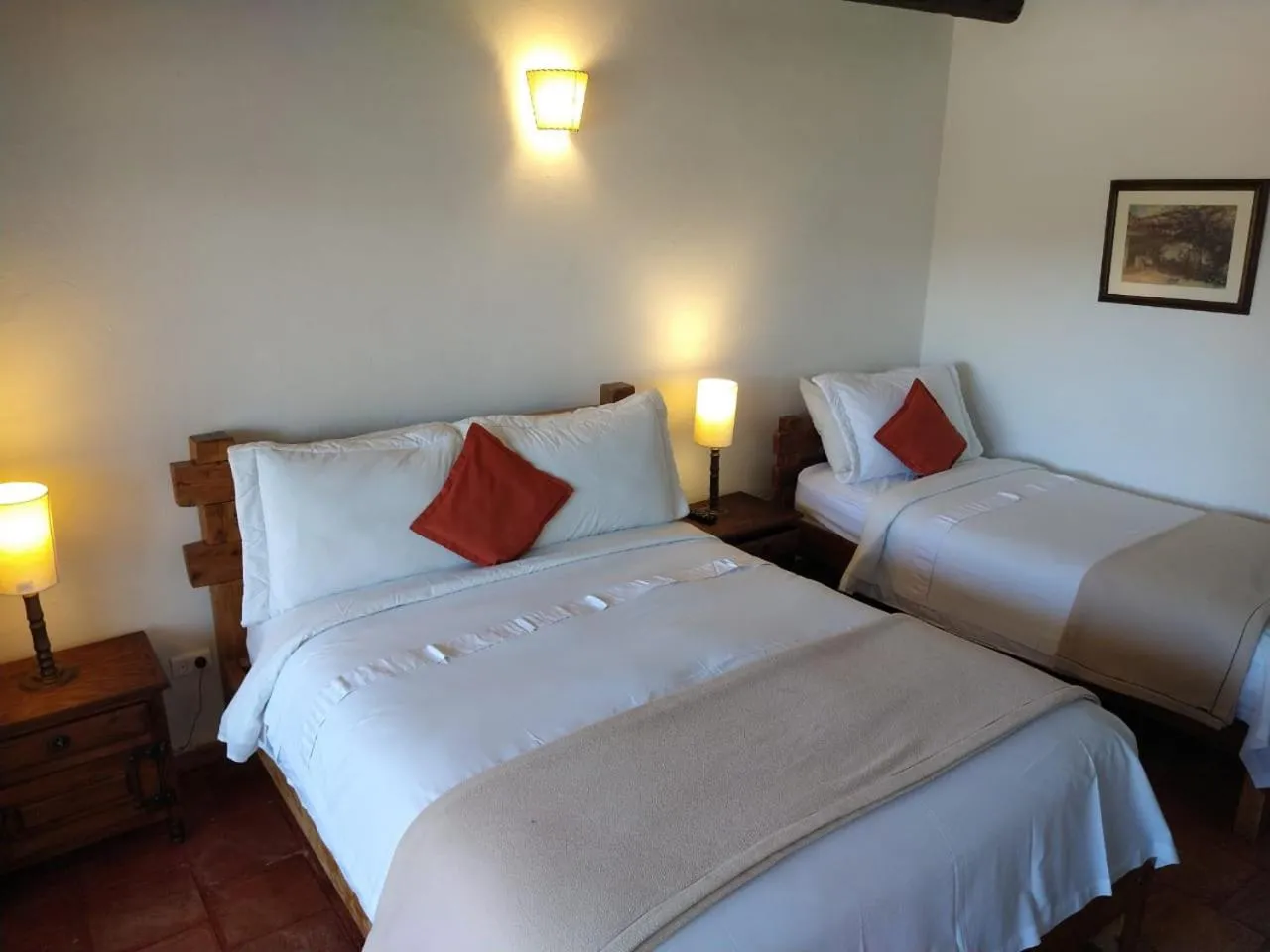 Photo of the whole room, Bed in Hotel Mesón de los Virreyes