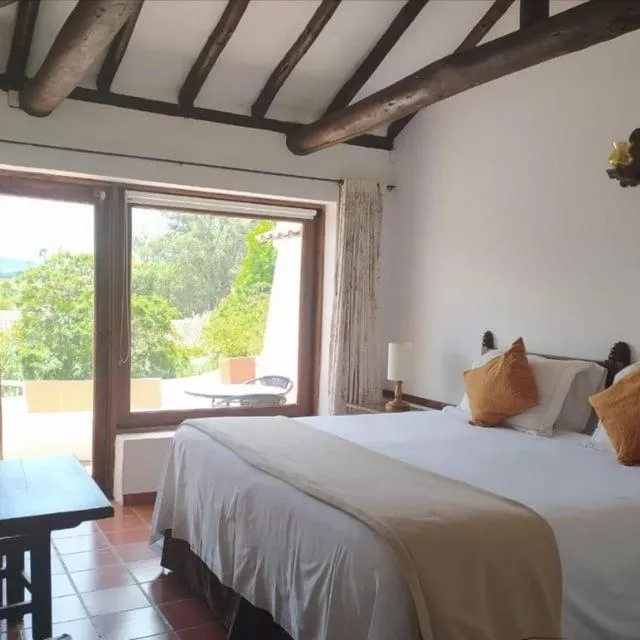 Bed in Hotel Mesón de los Virreyes