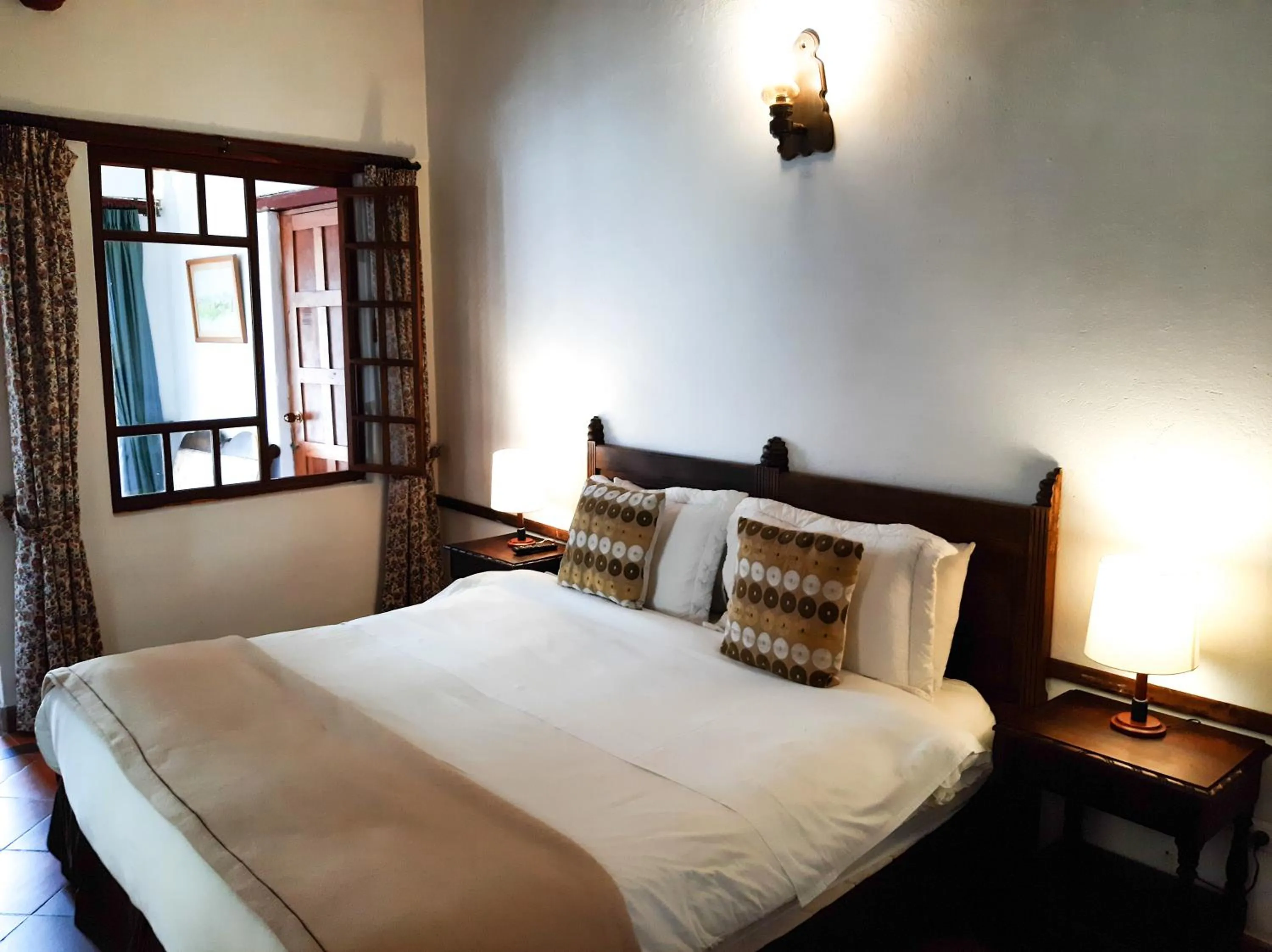 Bed in Hotel Mesón de los Virreyes