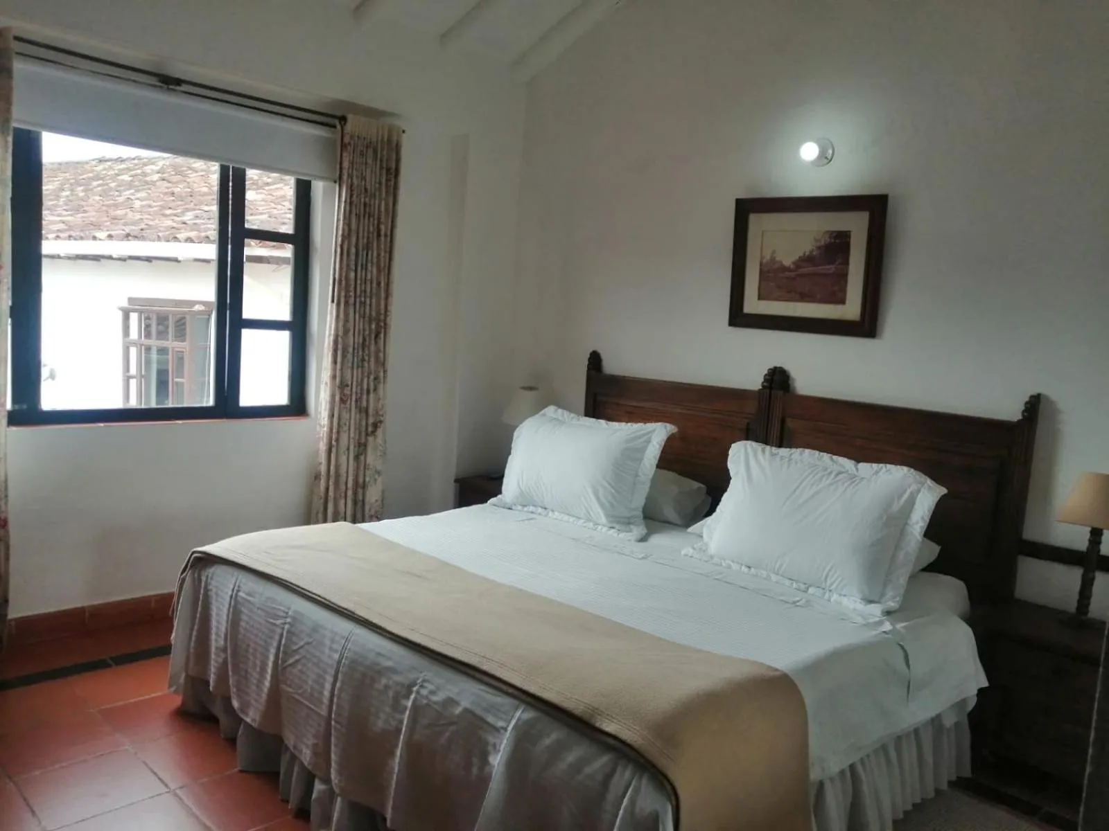 Bed in Hotel Mesón de los Virreyes