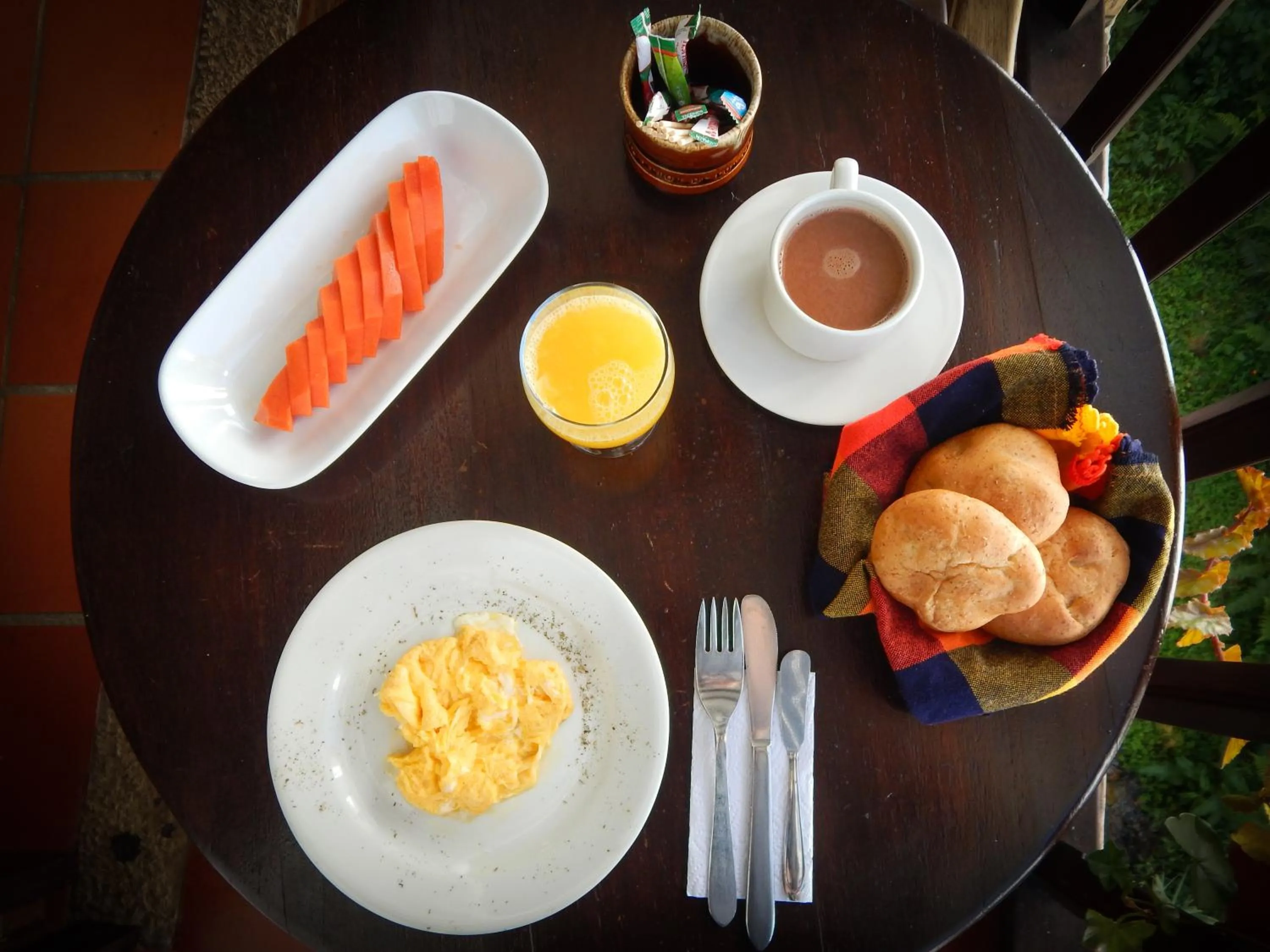 Breakfast in Hotel Mesón de los Virreyes