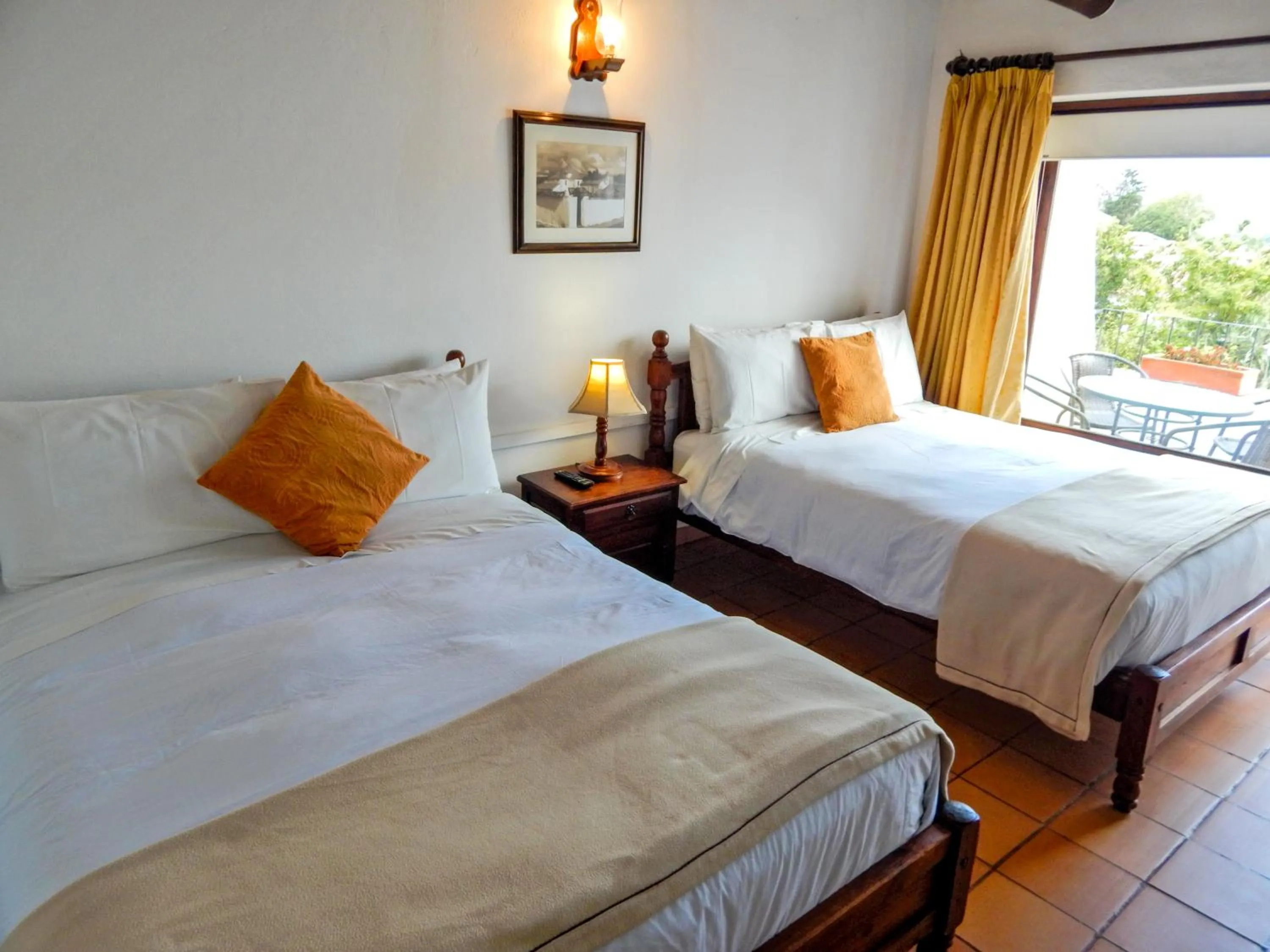 Bed in Hotel Mesón de los Virreyes