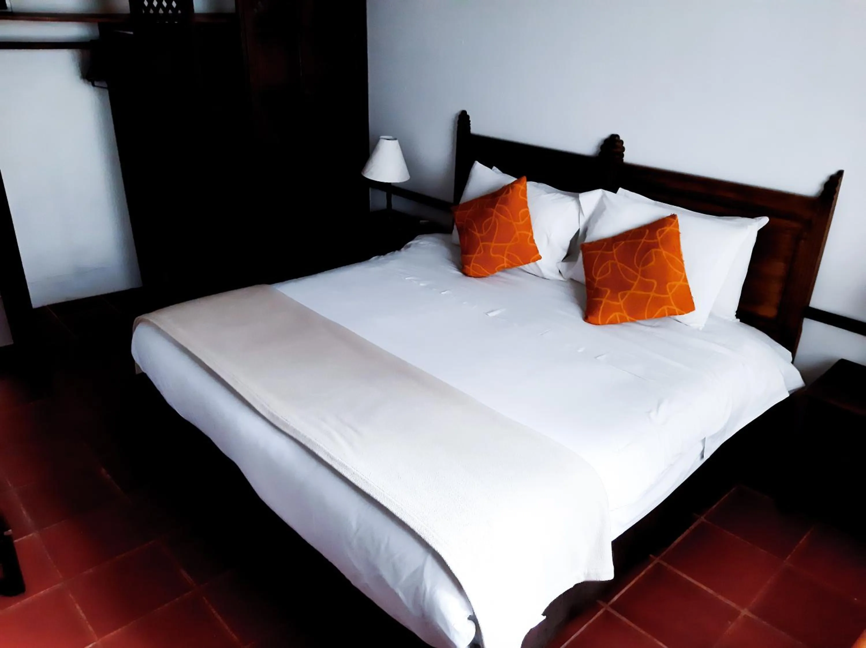Bed in Hotel Mesón de los Virreyes