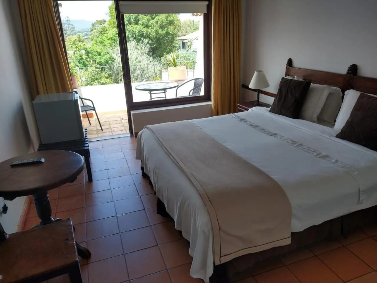 Bed in Hotel Mesón de los Virreyes