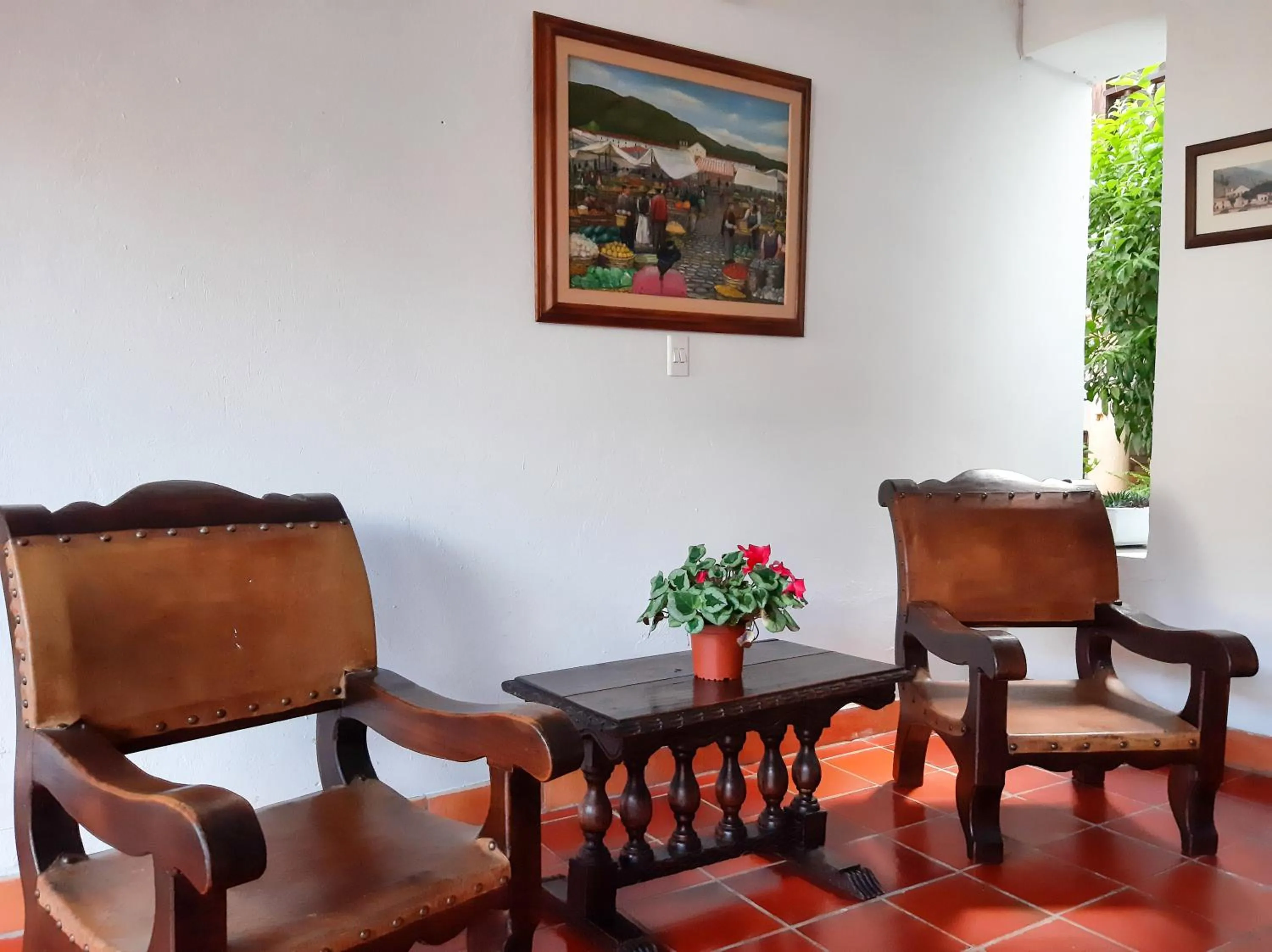 Living room in Hotel Mesón de los Virreyes