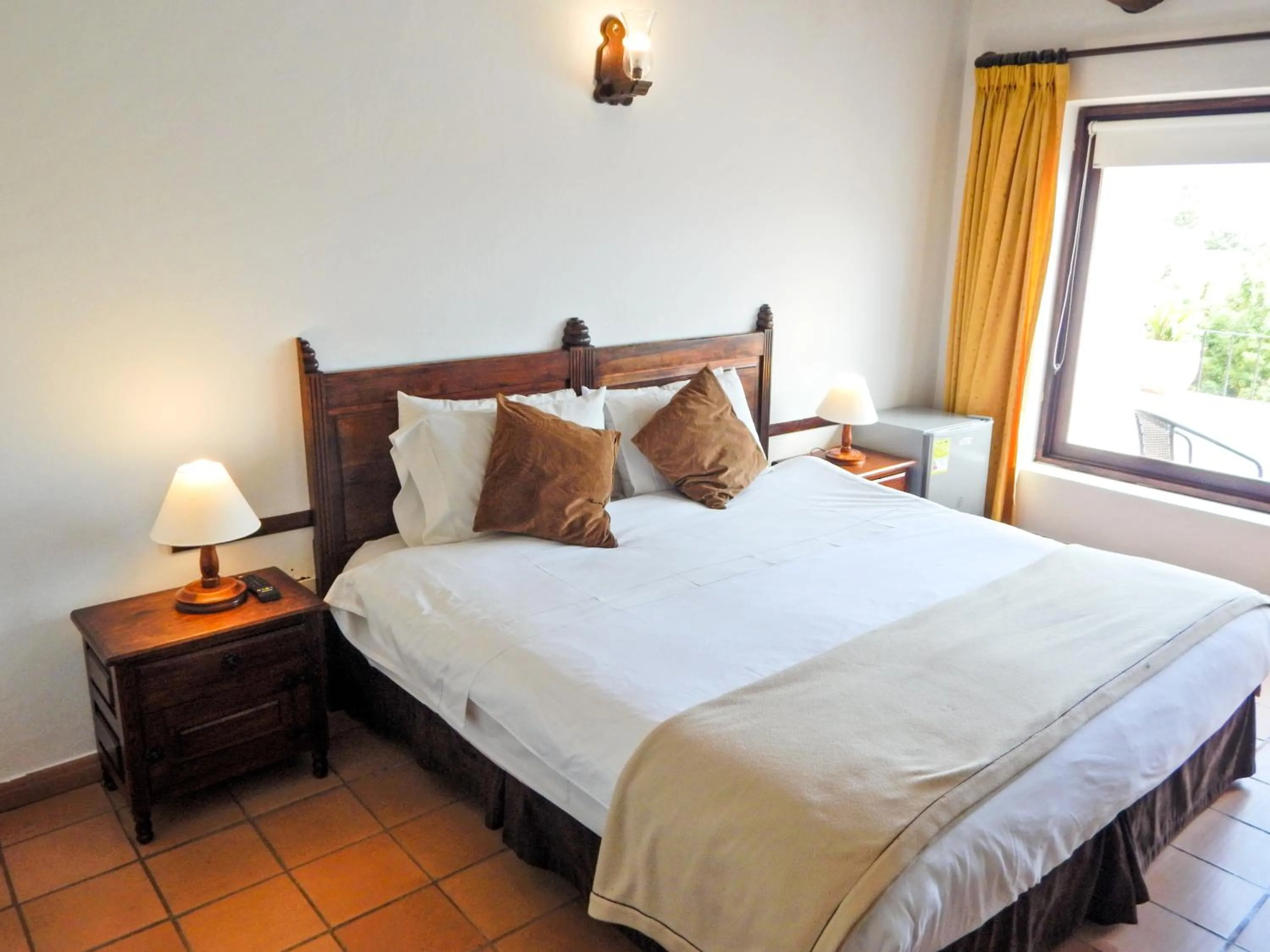Property building, Bed in Hotel Mesón de los Virreyes