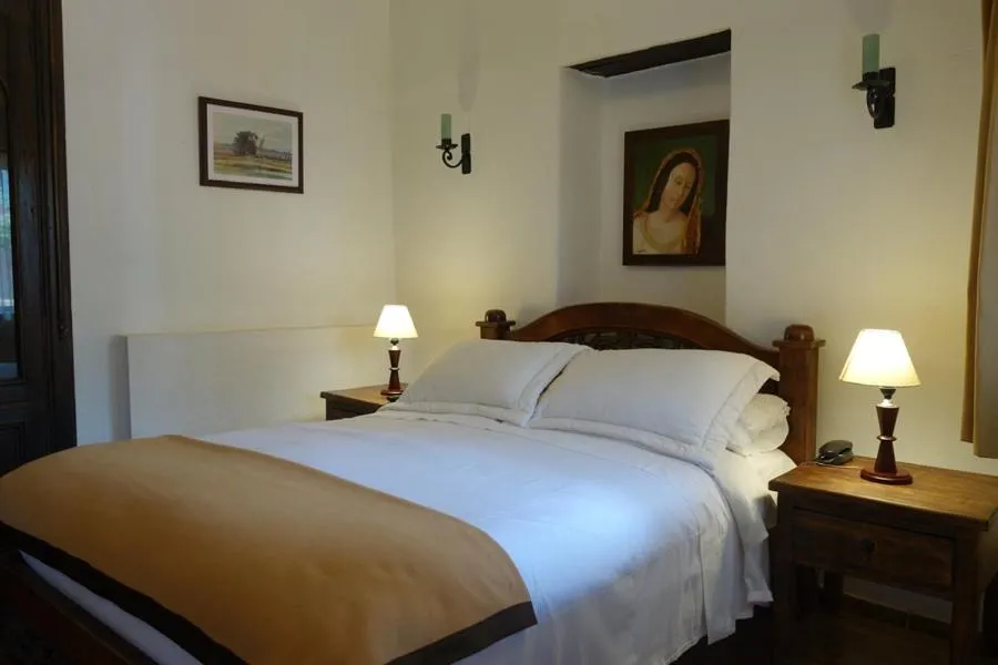 Bed in Hotel Mesón de los Virreyes