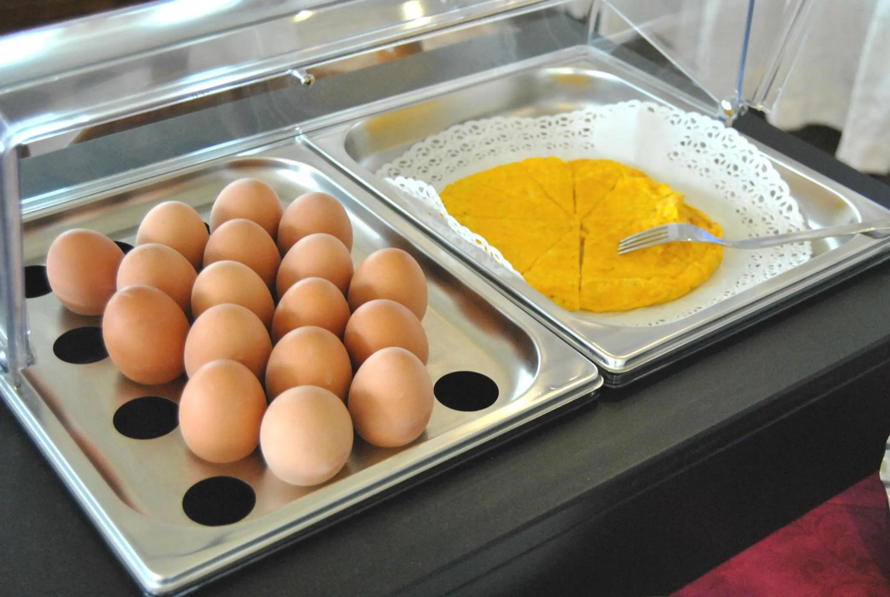 Buffet breakfast in Hotel Samoa