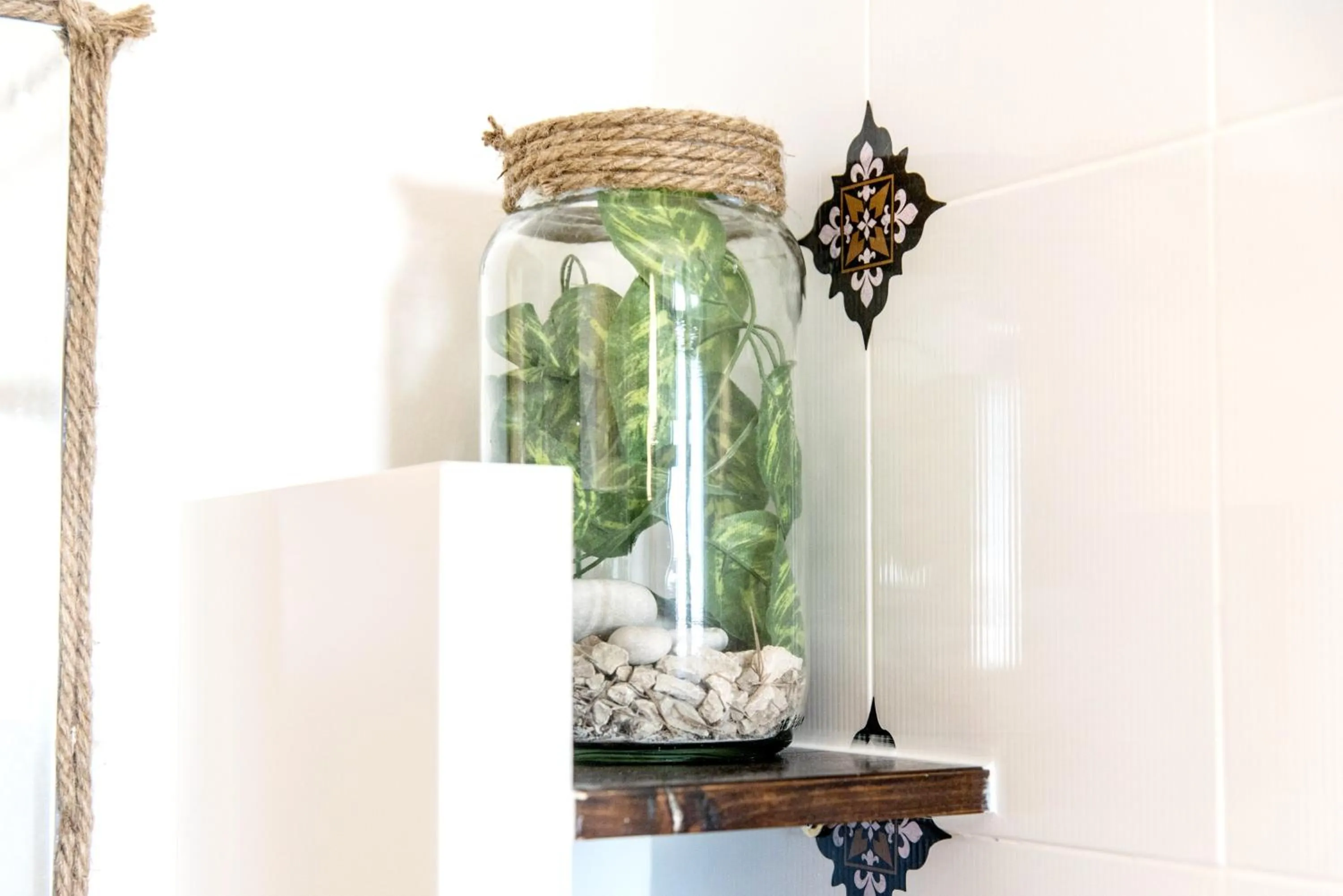 Decorative detail in B&B Camera a Sud Iris