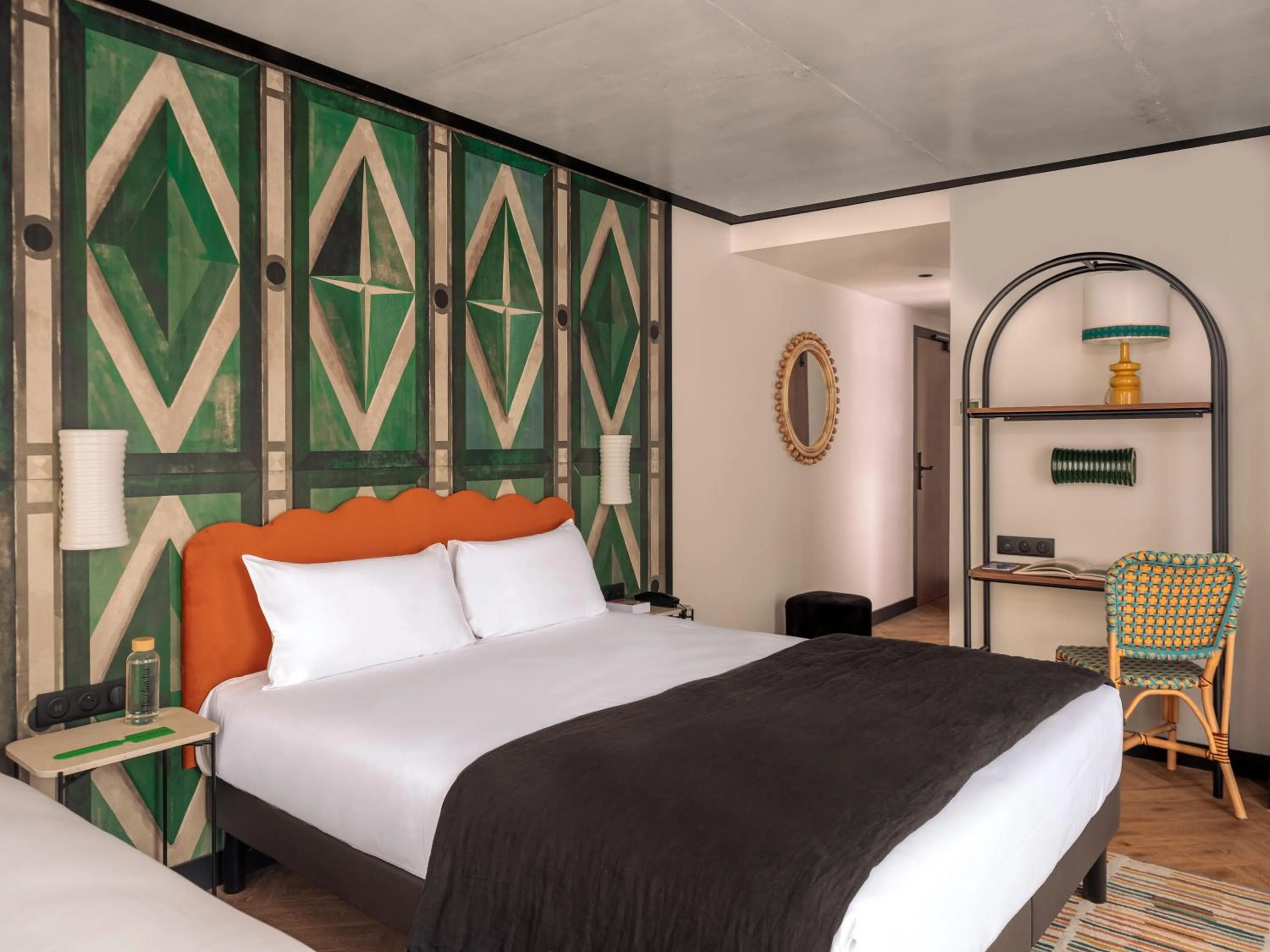 Bedroom, Bed in Chachacha Hôtel