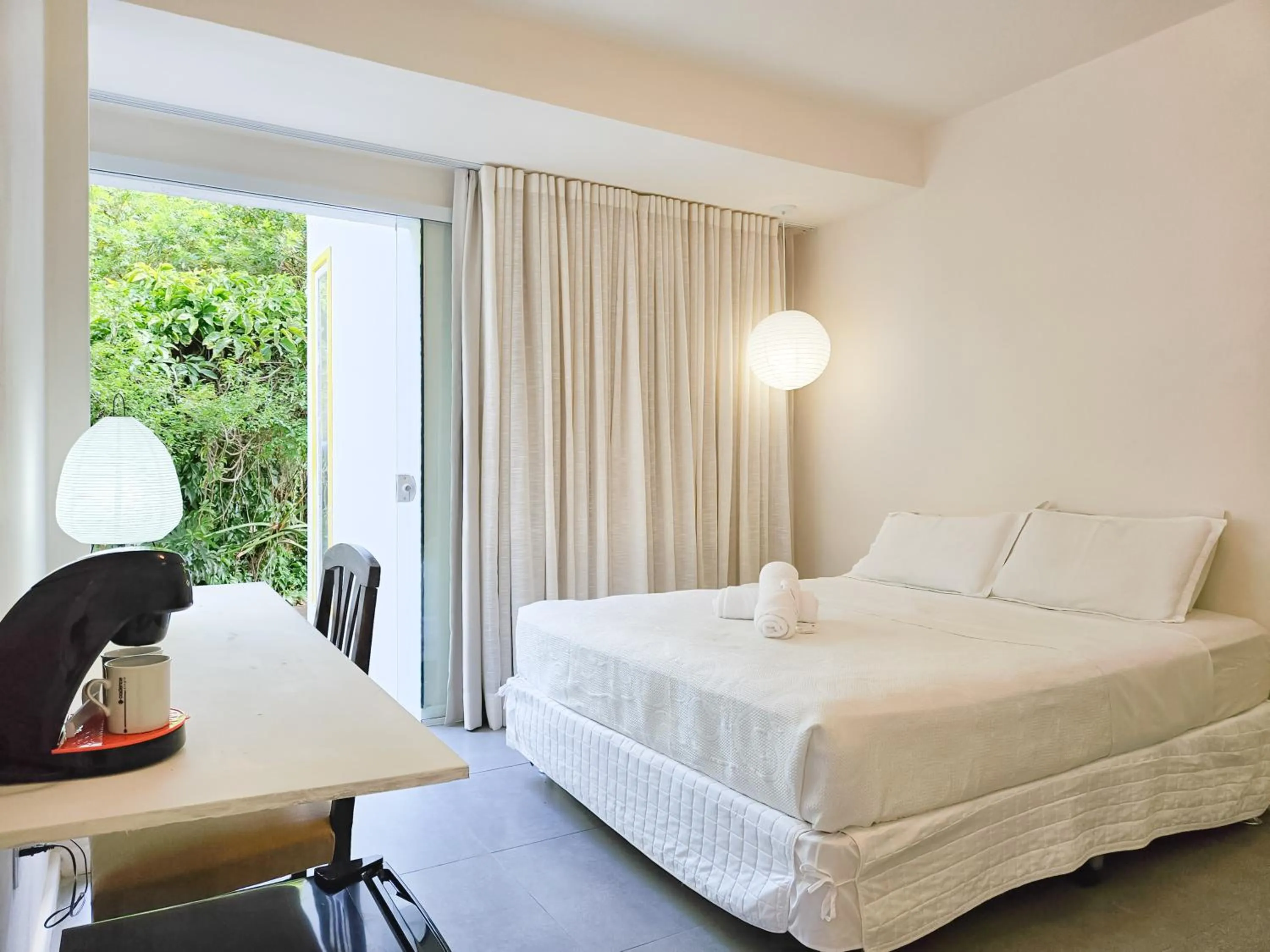 Bed in Pousada Quinta da Margem