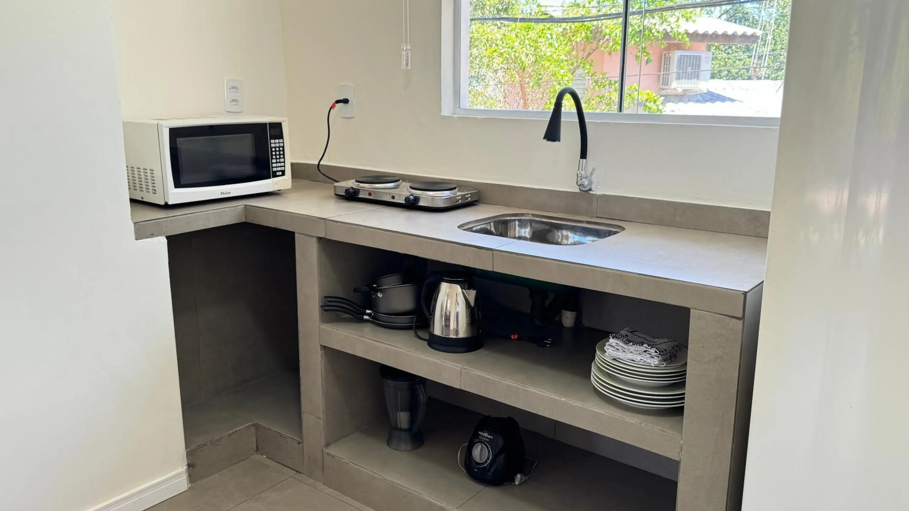 Kitchen or kitchenette in Pousada Quinta da Margem