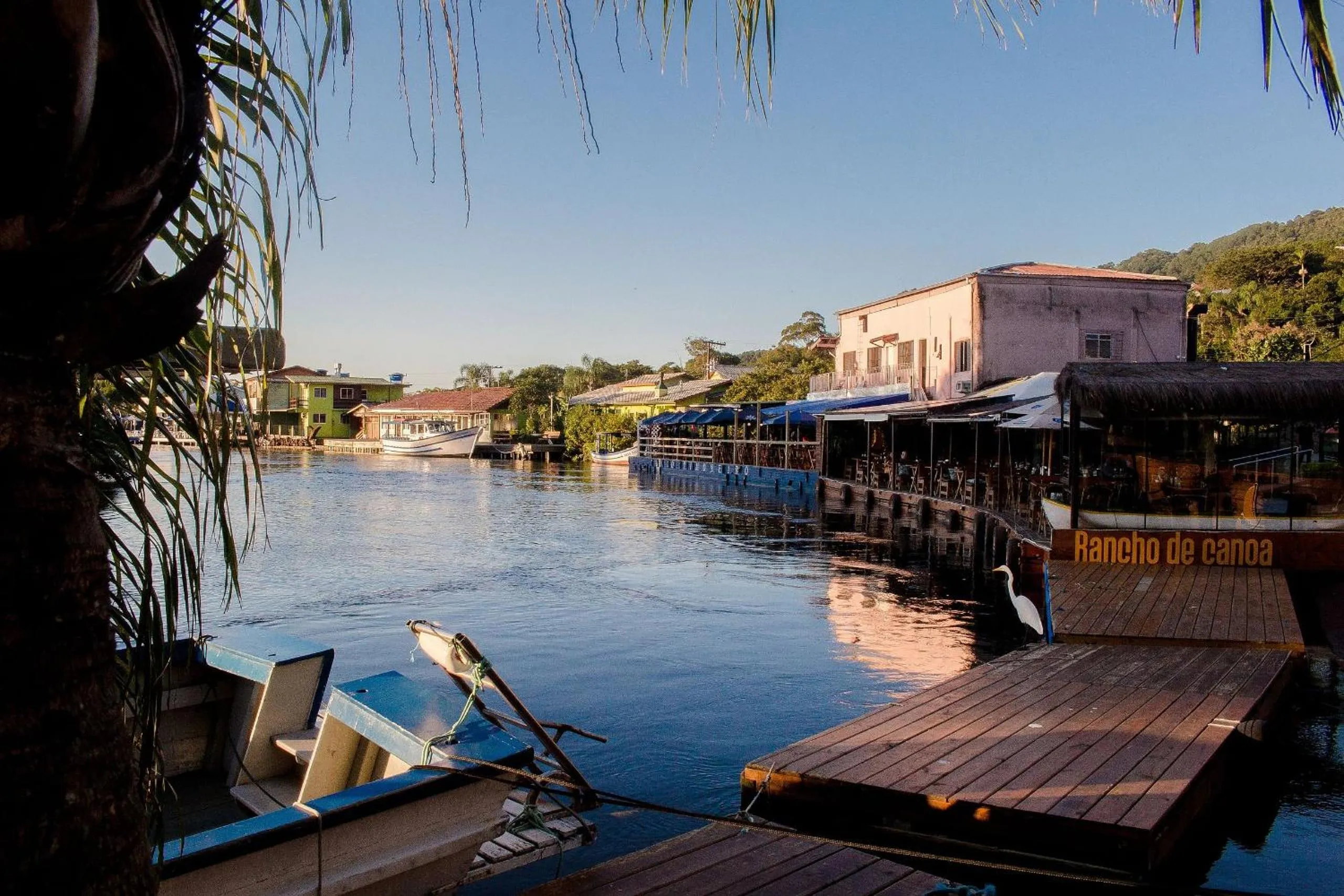 Lake view in Pousada Quinta da Margem